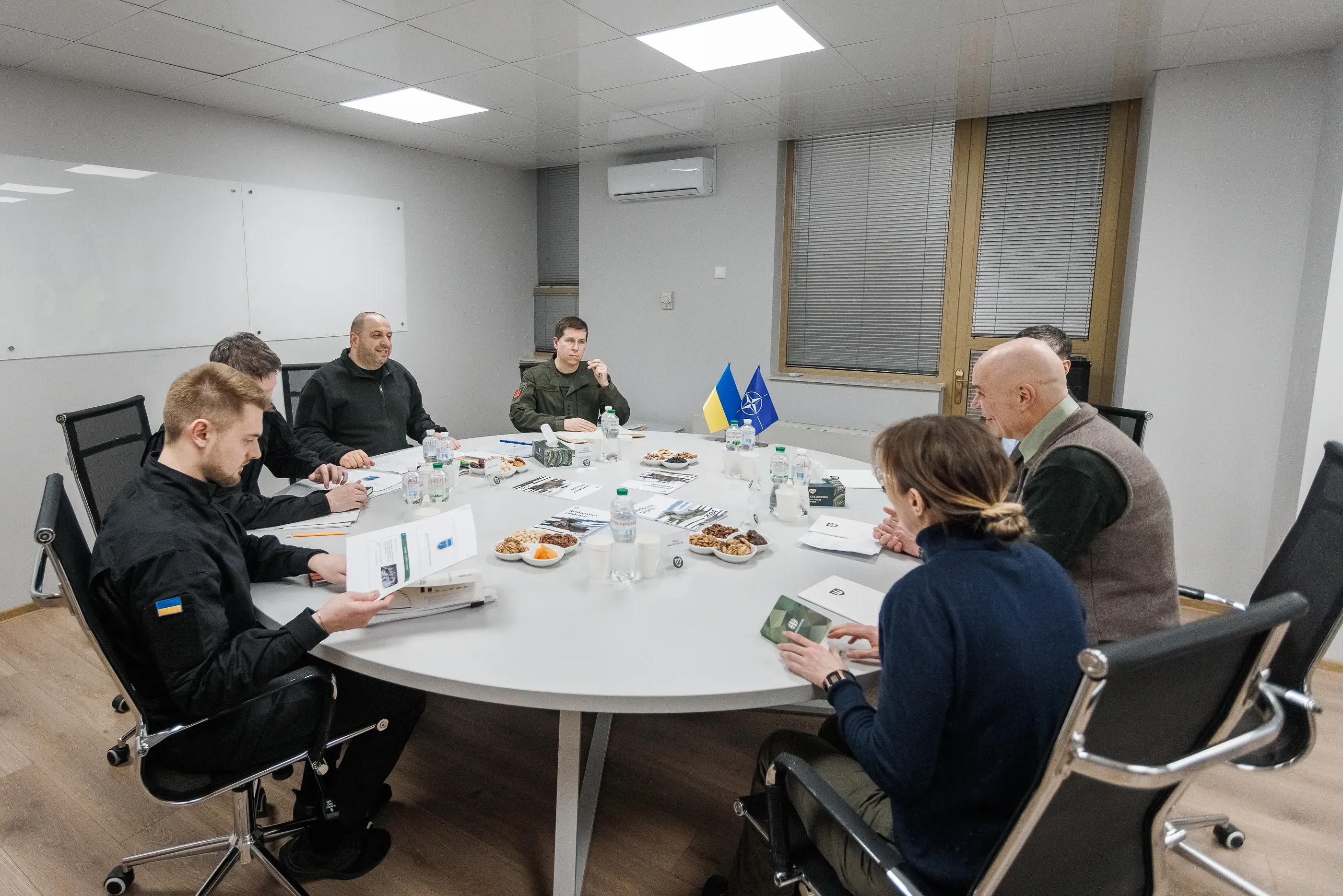Міністр оборони України зустрівся з керівництвом NSATU