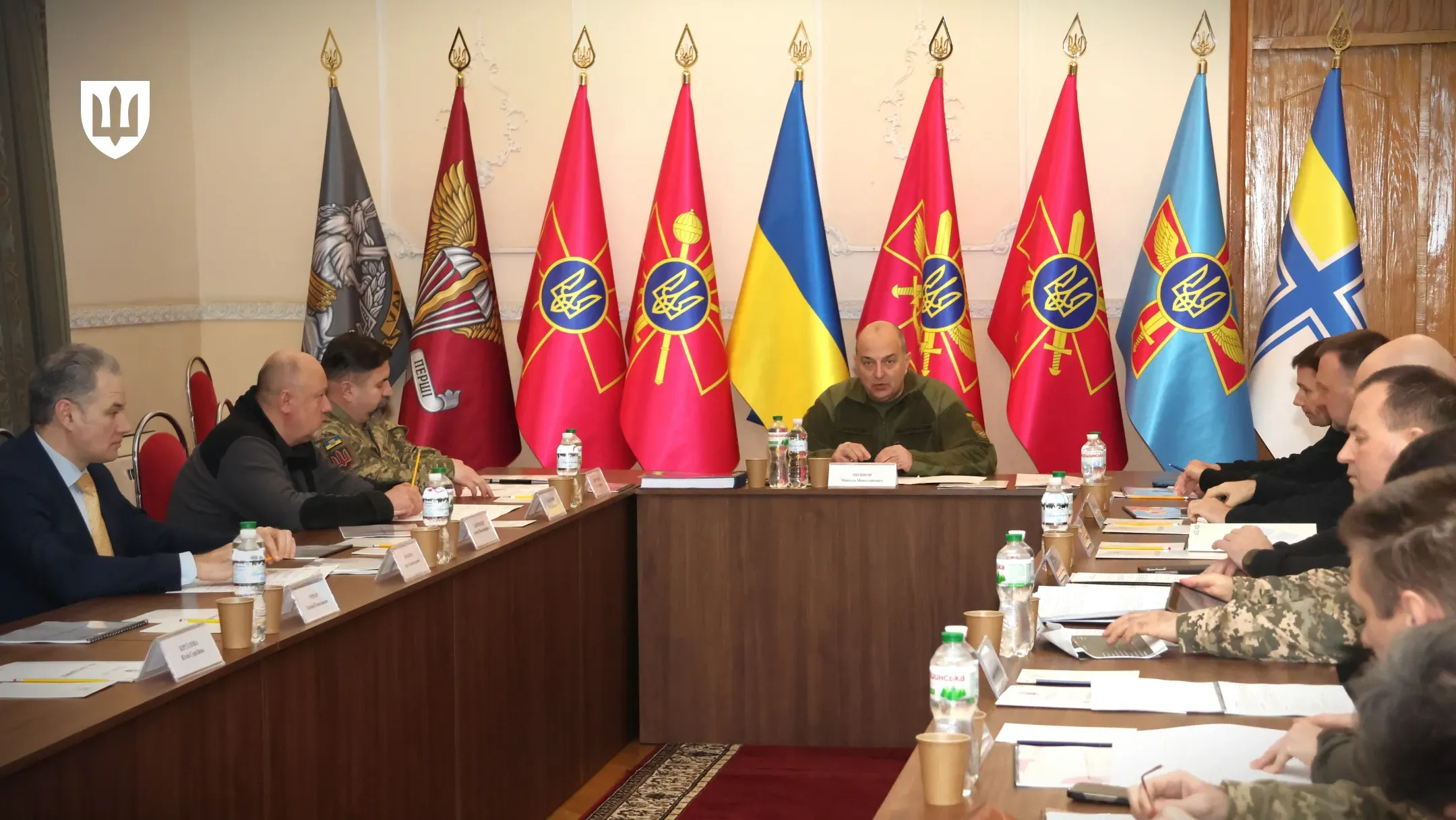Concluding meeting of the National Mine Action Authority, chaired by Deputy Minister of Defence of Ukraine, Lieutenant General Mykola Shevtsov