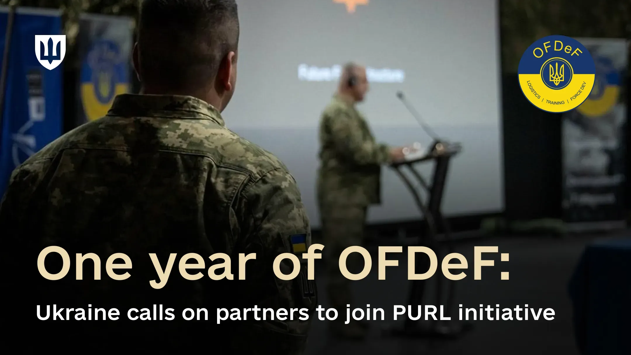 At OFDeF conference, Sergiy Boyev calls on NATO member states to join PURL initiative