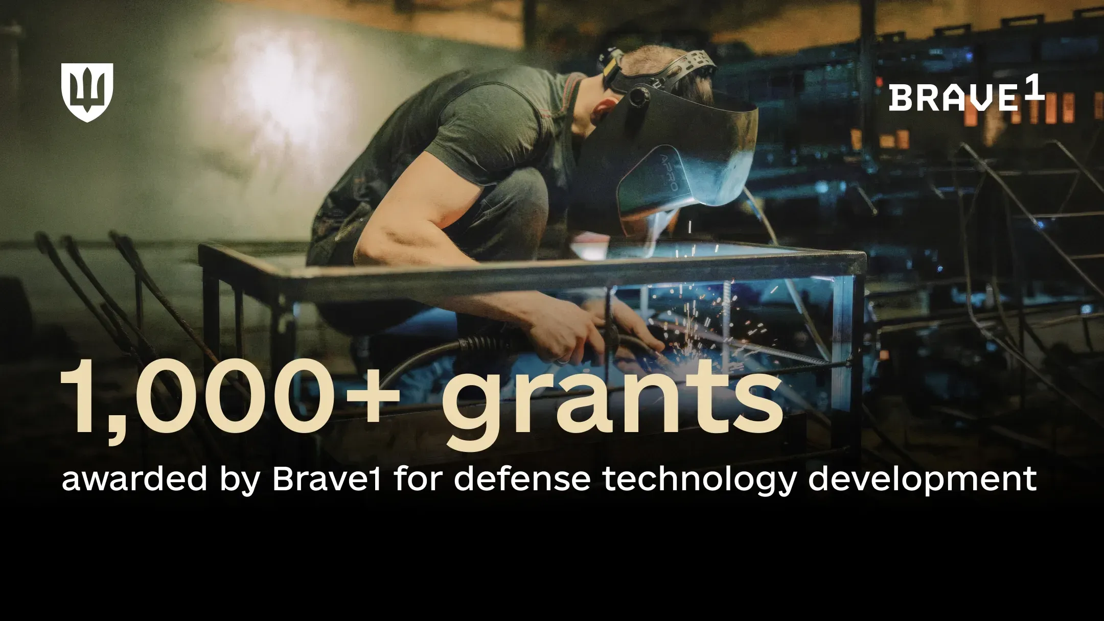 Defense company employee at work