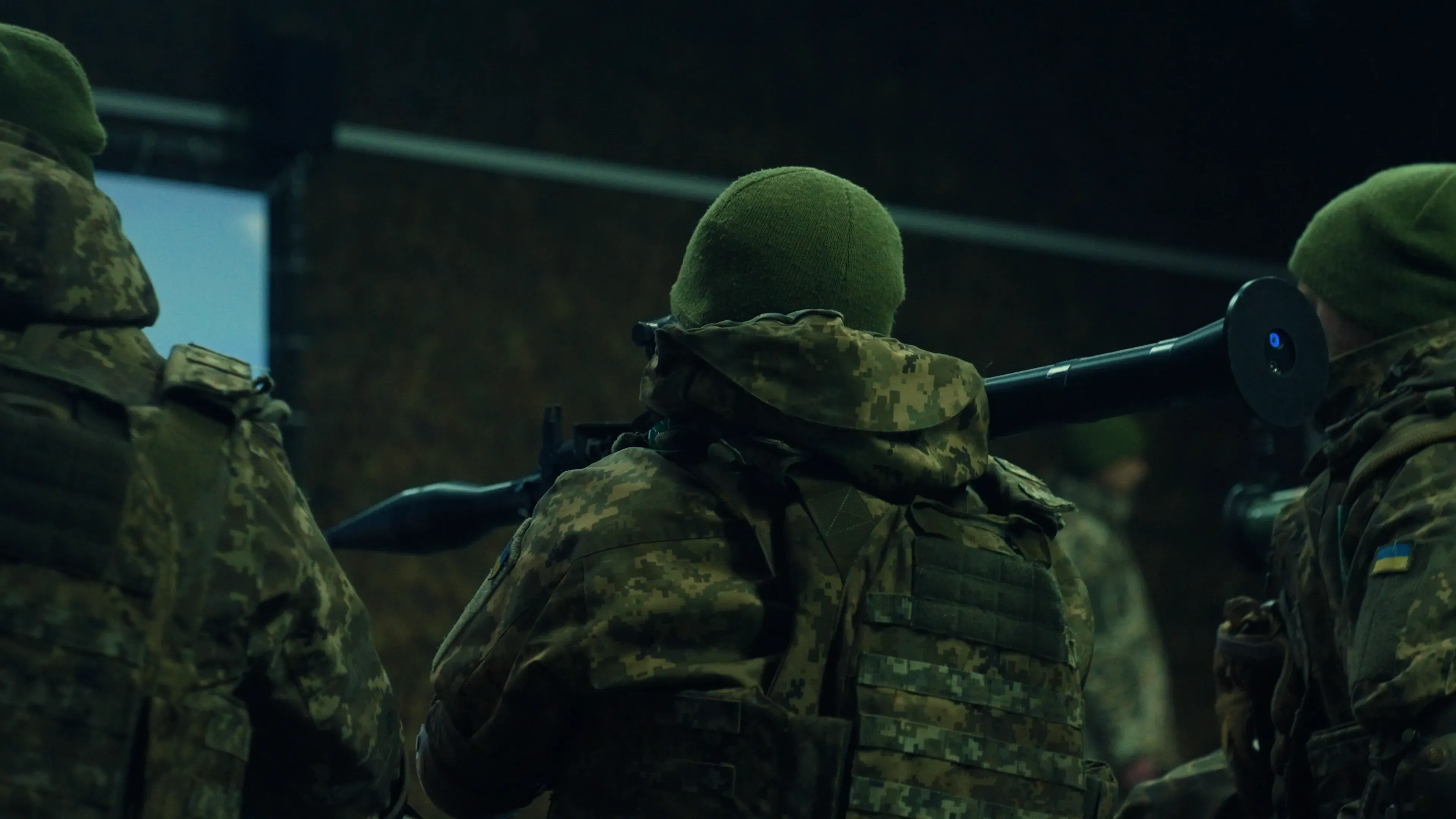 Військові опановують РПГ на мультимедійному стенді