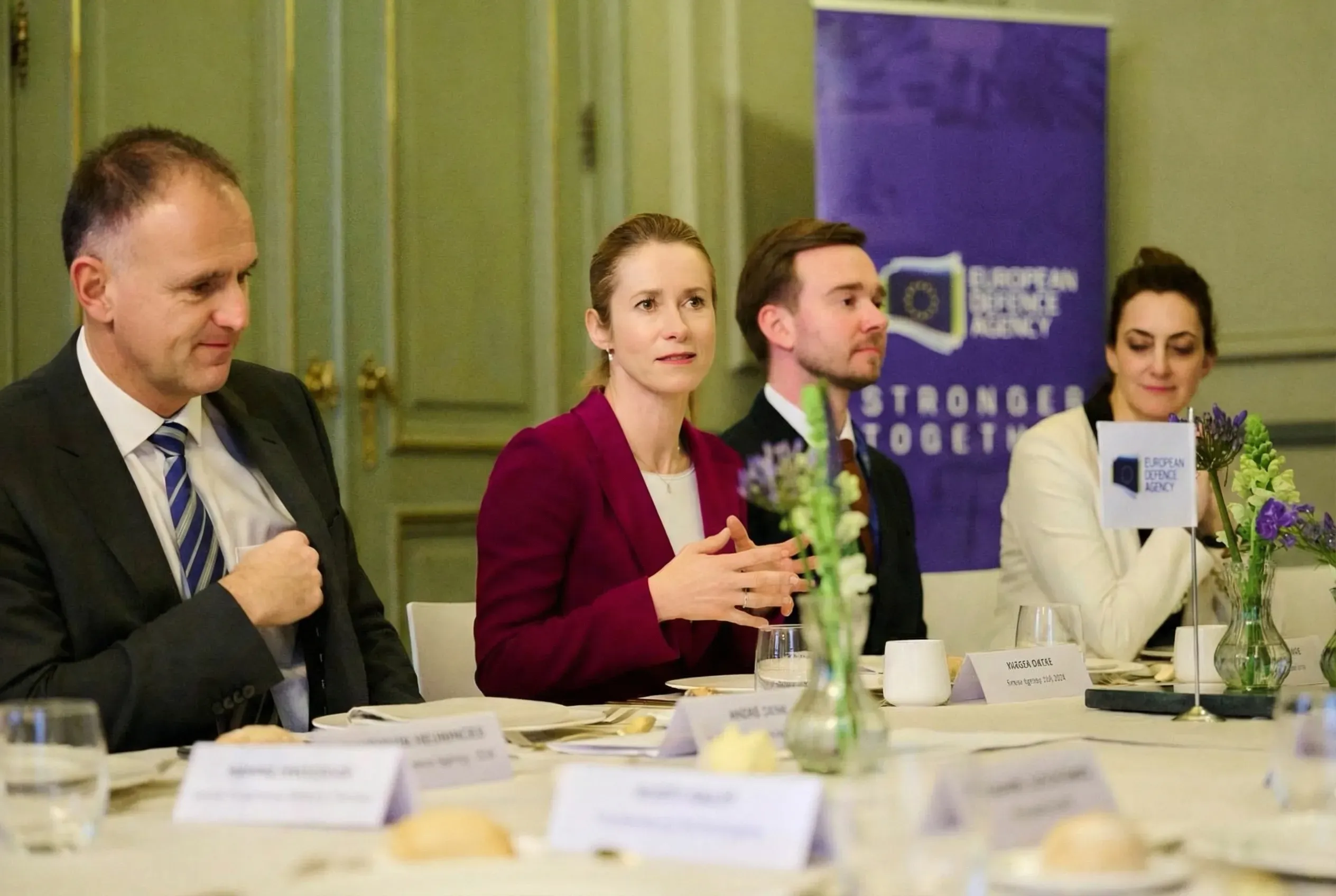 Anna Gvozdiar meets with Kaja Kallas, High Representative of the European Union for Foreign Affairs and Security Policy