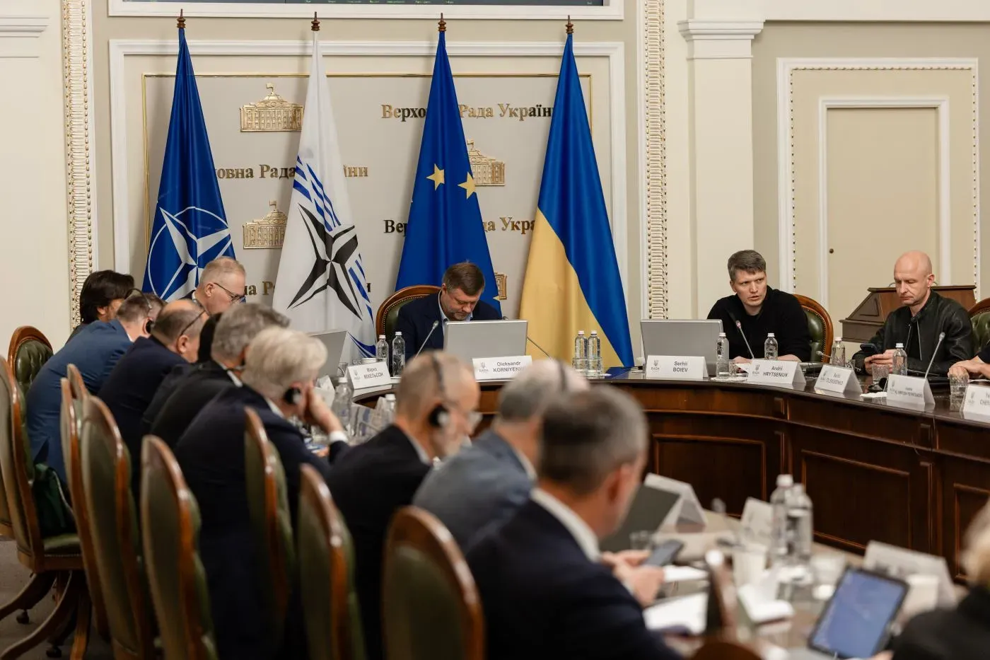 Засідання Міжпарламентської ради Україна-НАТО (UNIC) за участю представників Міноборони