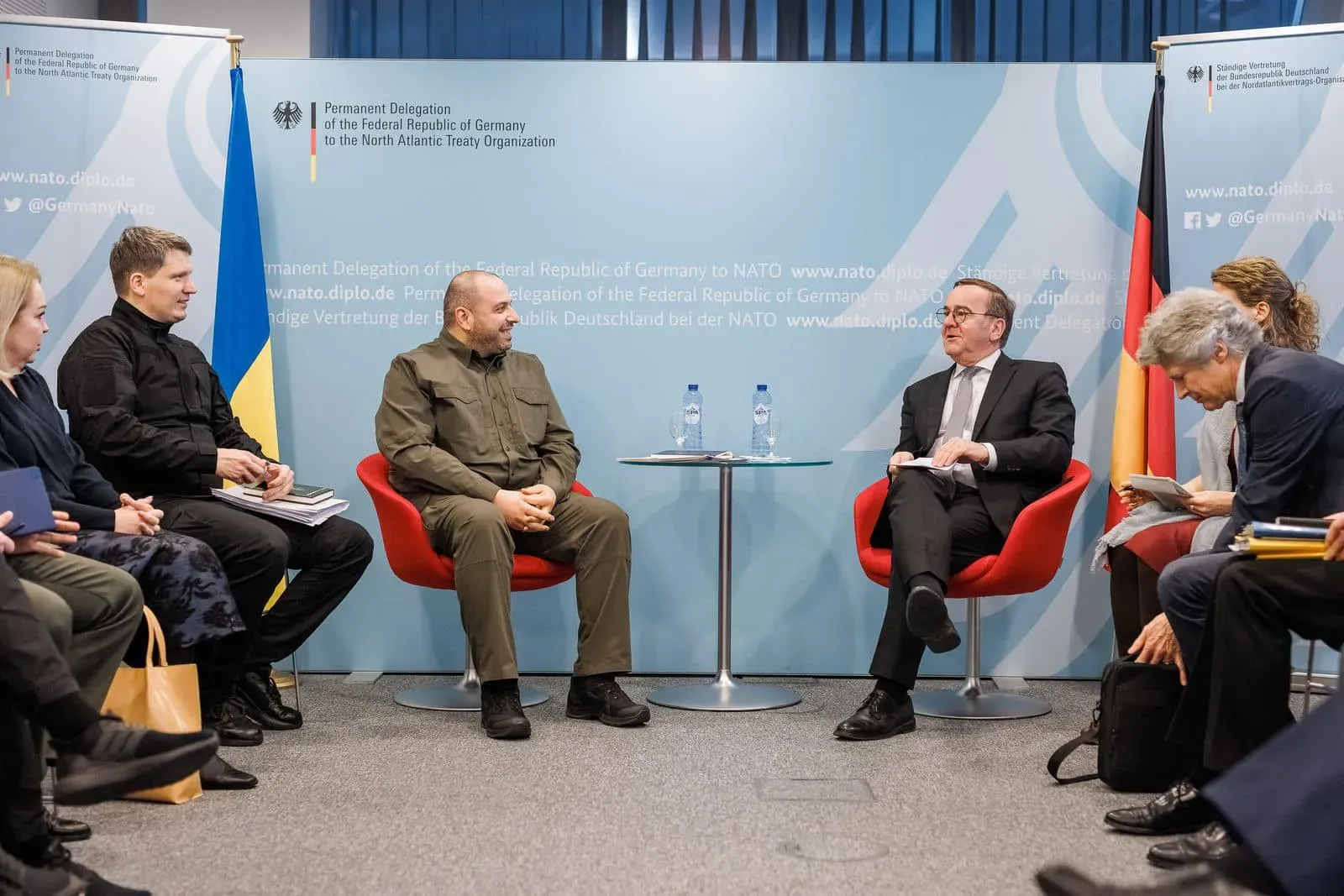 Україна та Німеччина обговорили європейську безпеку та посилення оборонної підтримки