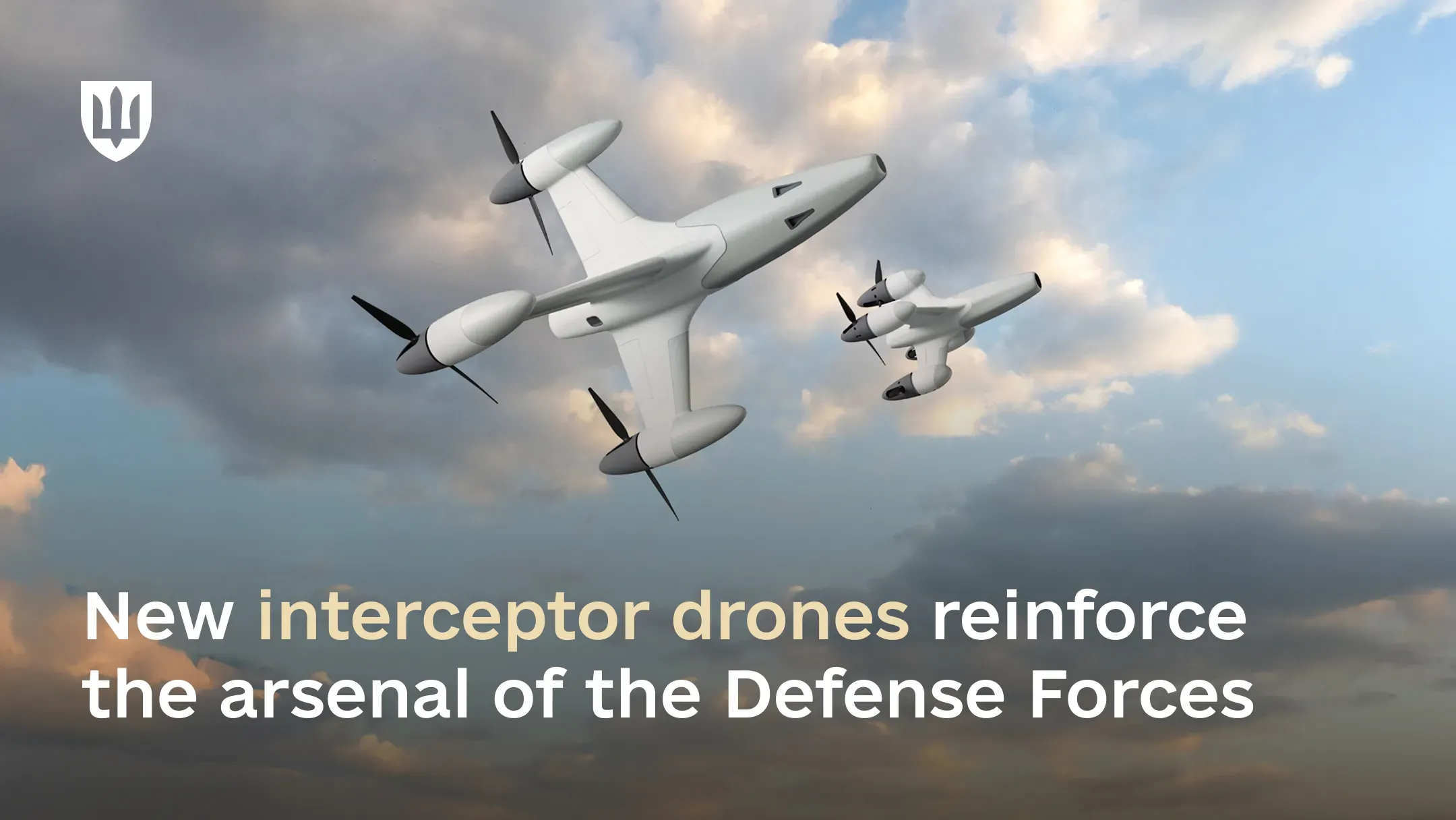 Defense Forces' arsenal reinforced with new interceptor drones