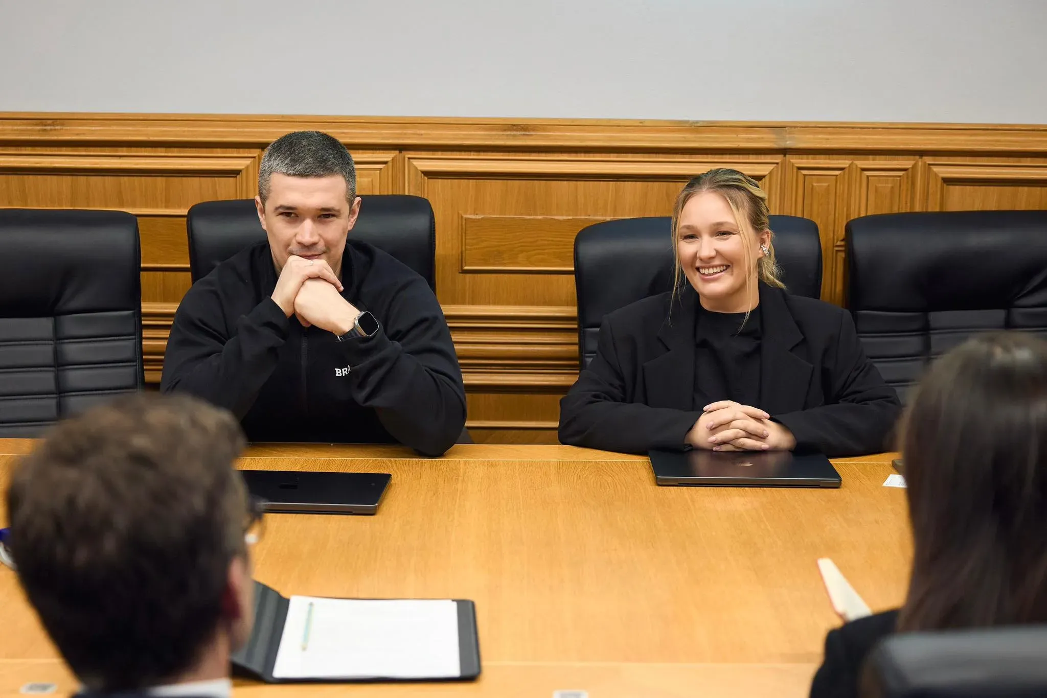 Міністр оборони України Михайло Федоров та Валерія Іонан