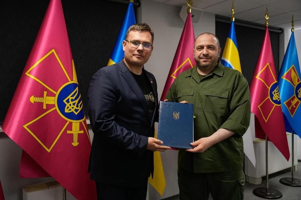 Міністр оборони України з Міністром оборони Литви