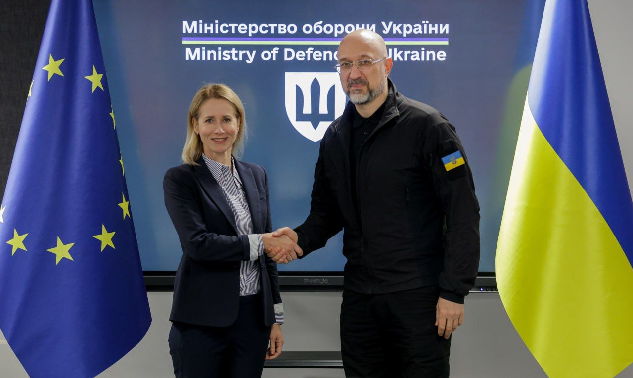 Денис Шмигаль та Кая Каллас обговорили посилення безпеки України та Європи