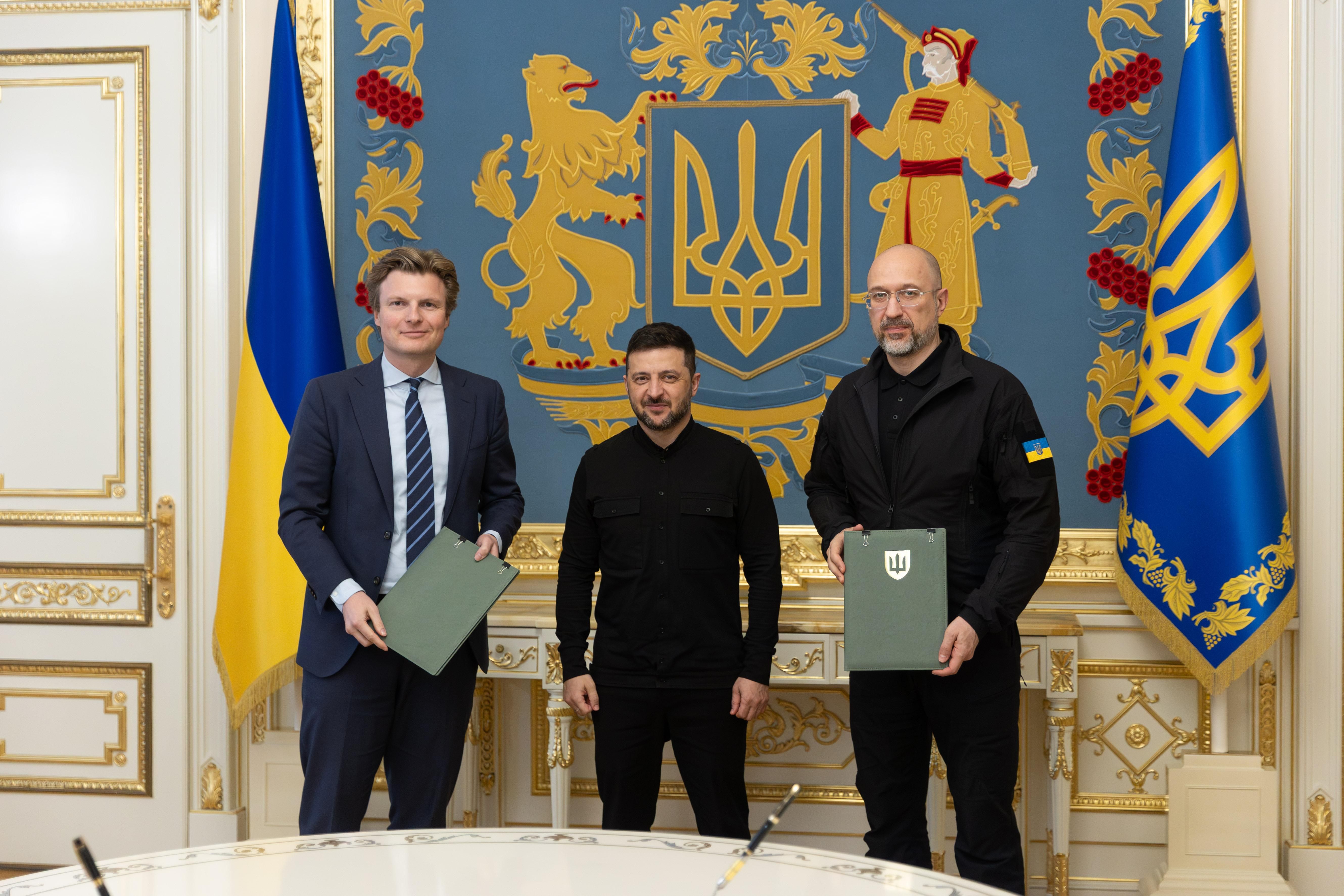 Міністр оборони України Денис Шмигаль у Києві провів зустріч з Міністром оборони Нідерландів Рубеном Брекельмансом