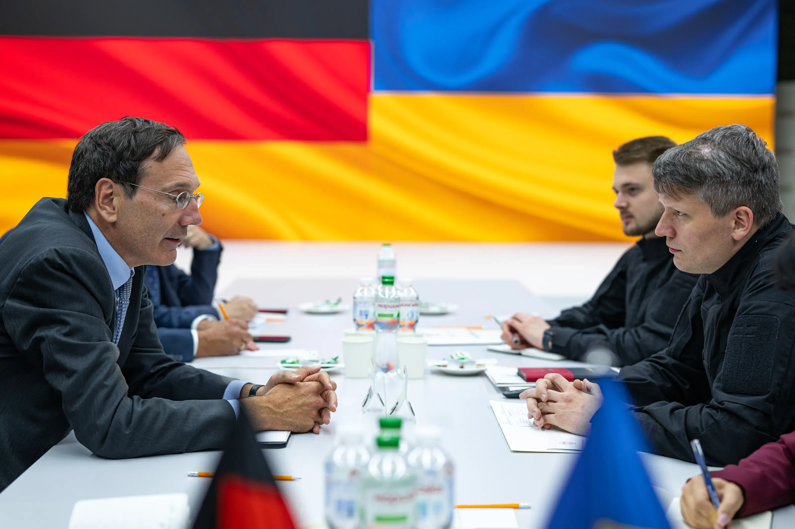 Окремою темою розмови стала співпраця оборонно-промислових галузей Німеччини та України