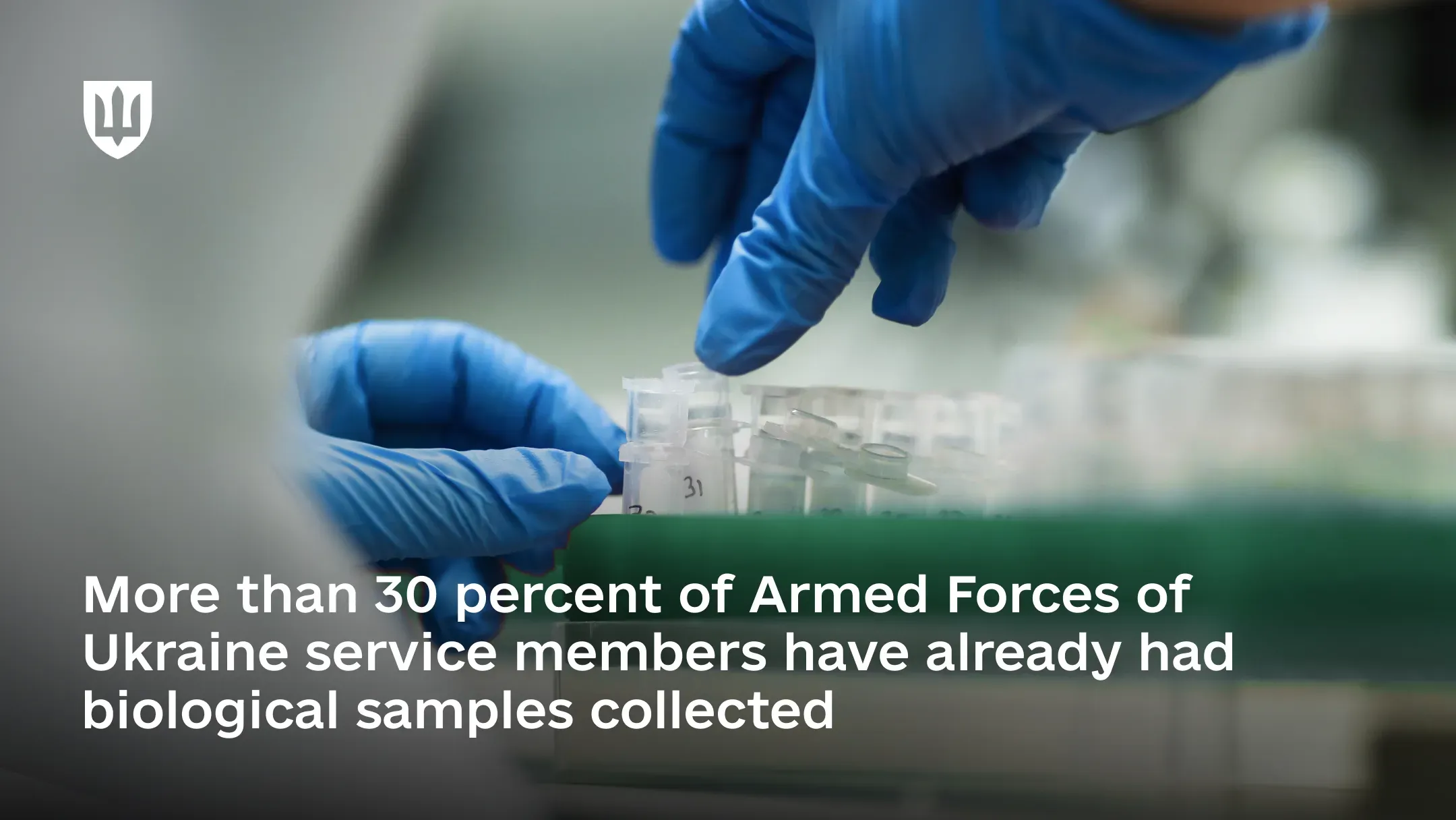 To date, 95 percent of the collected samples have been delivered to the Genomic Data Registry Center (GDRC)