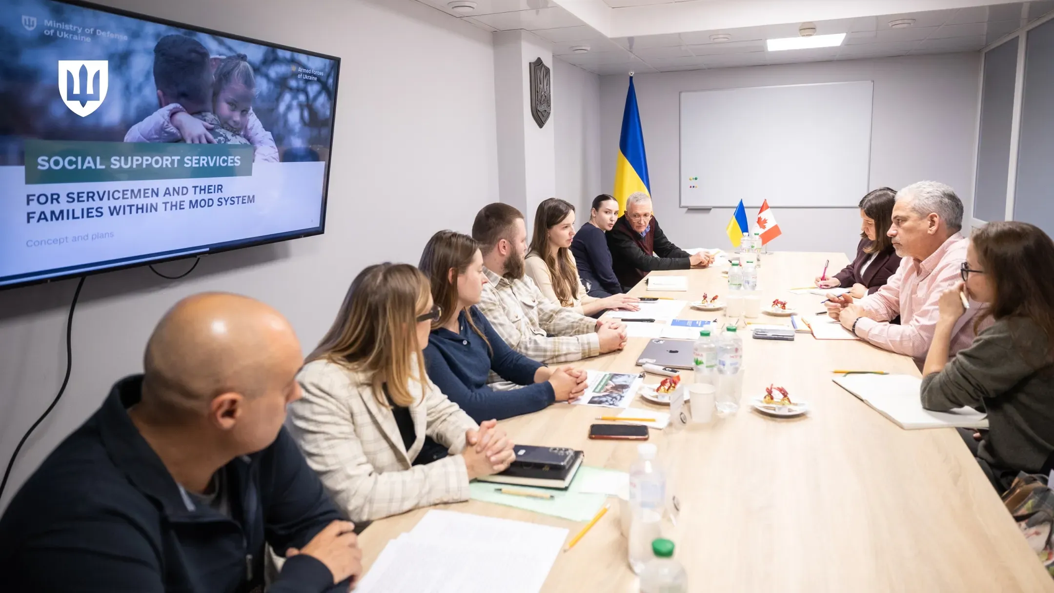 Зустріч заступниці Міністра оборони України Любові Галан з представниками Посольства Канади в Україні