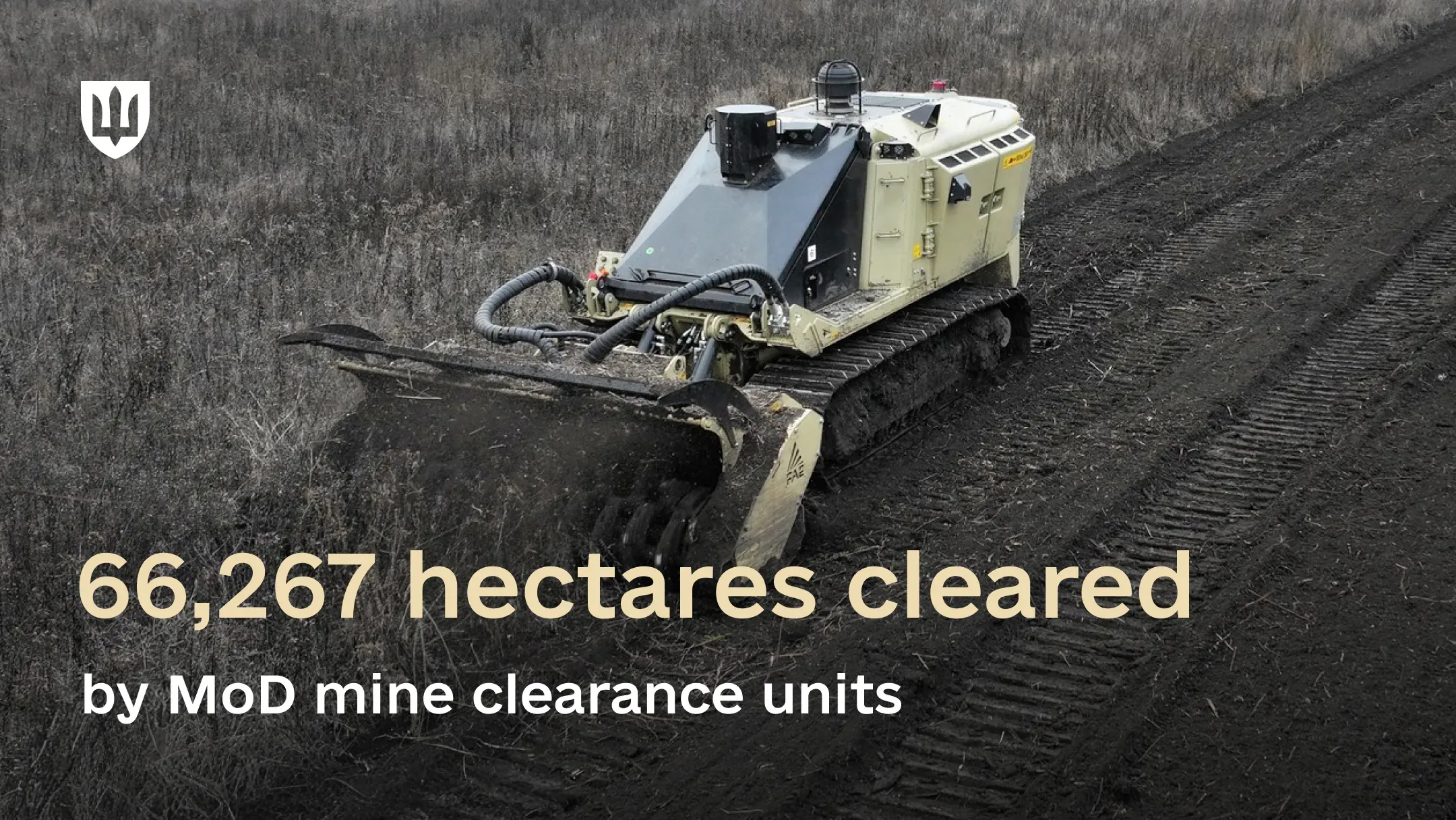 The Ministry of Defence of Ukraine deploys mine clearance units of the Armed Forces of Ukraine and the State Special Transport Service to clear the de-occupied territories of explosive hazards