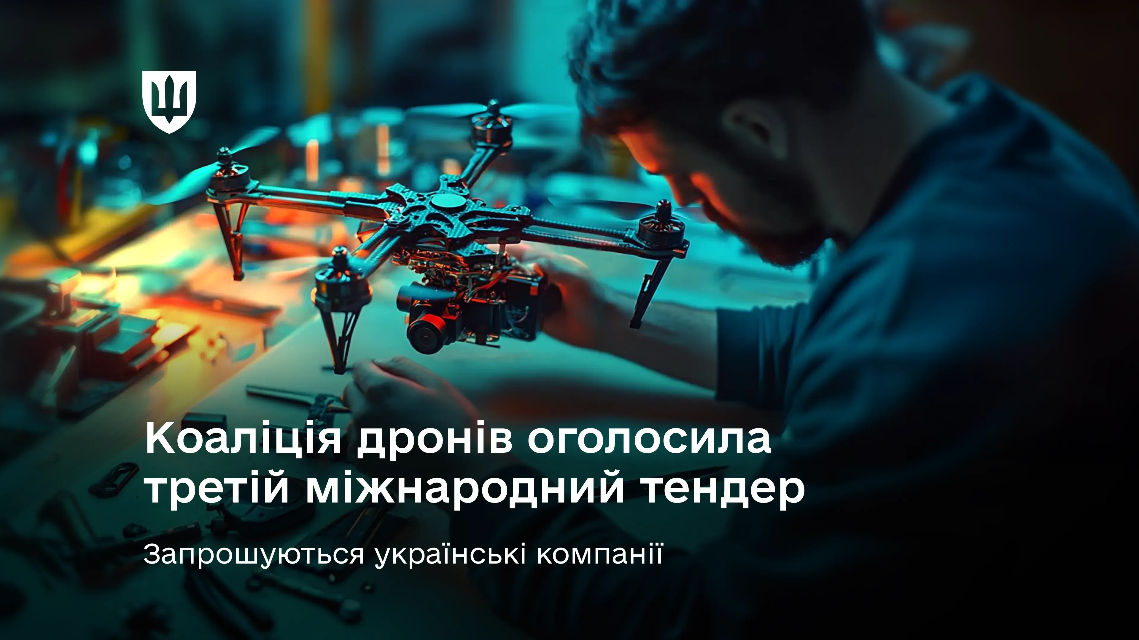 Коаліція дронів оголосила третій міжнародний тендер