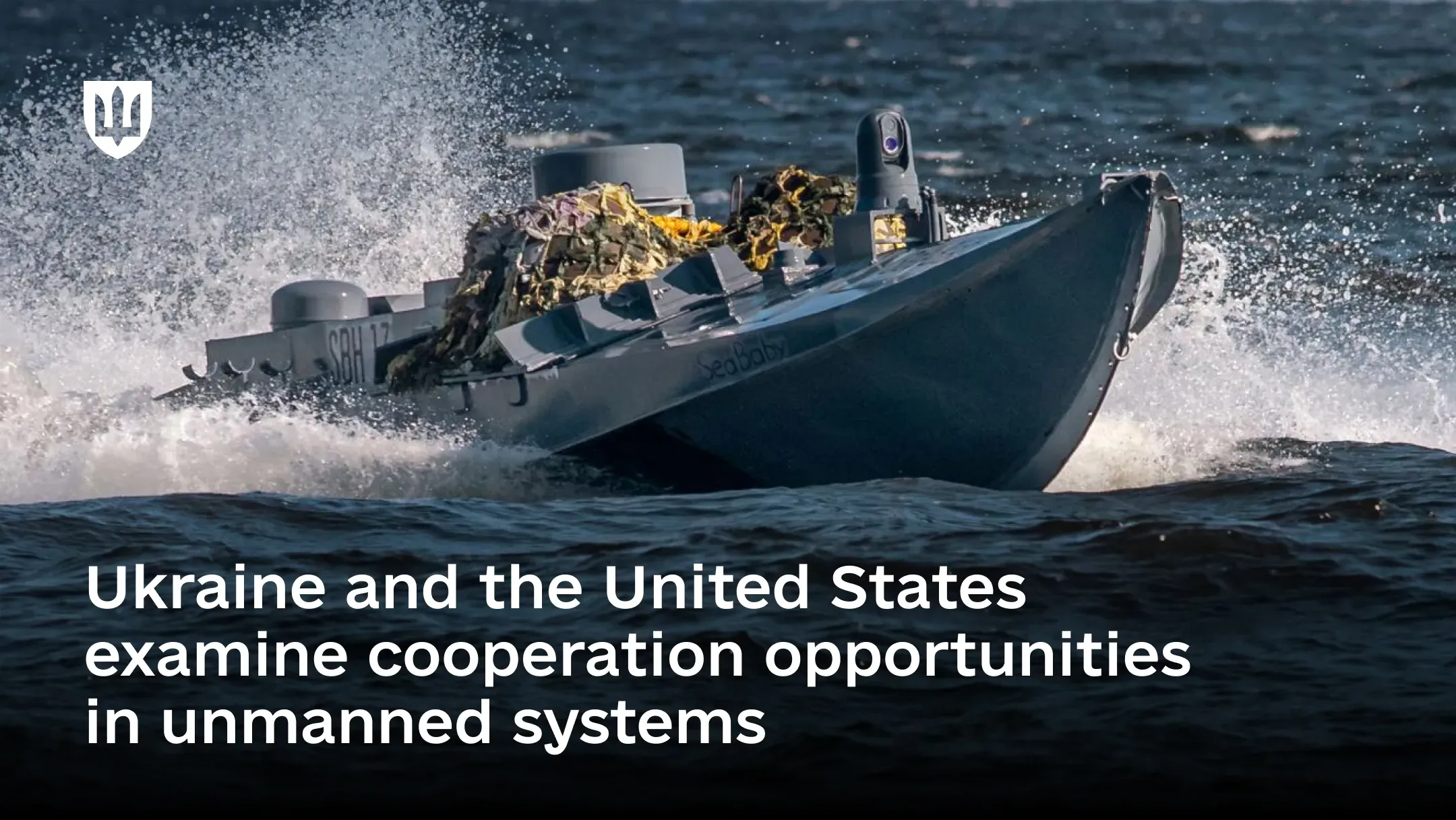 The U.S. delegation assessed the technical capabilities of Ukrainian maritime drones and conducted the first official trials