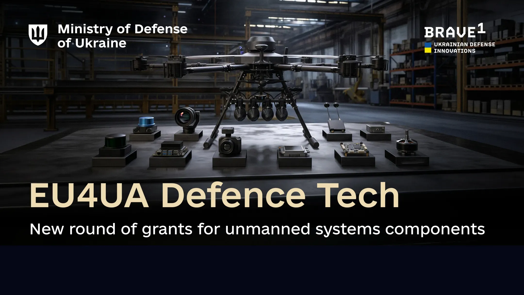 Components for unmanned systems developed by Brave1