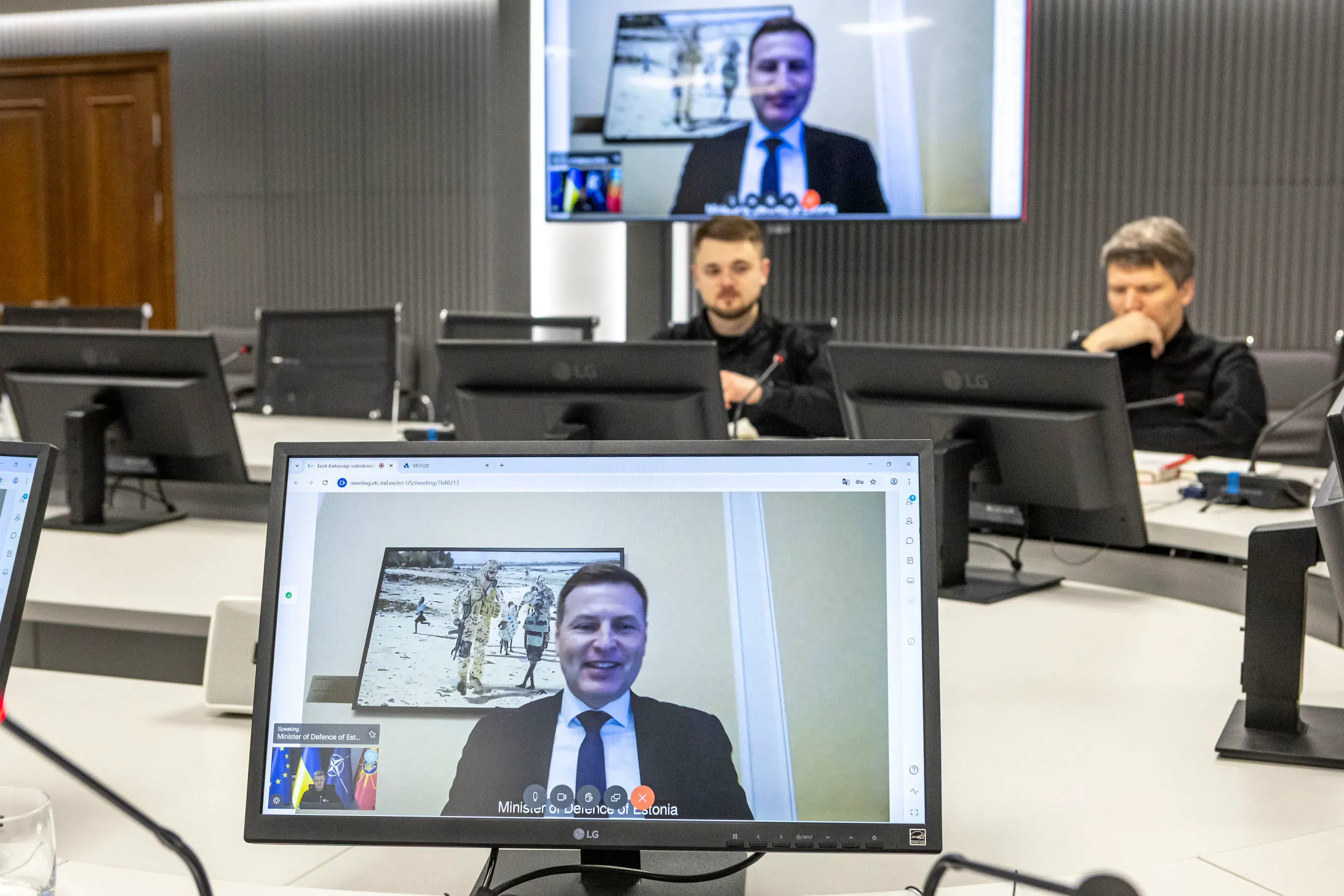 Hanno Pevkur, Minister of Defence of Estonia