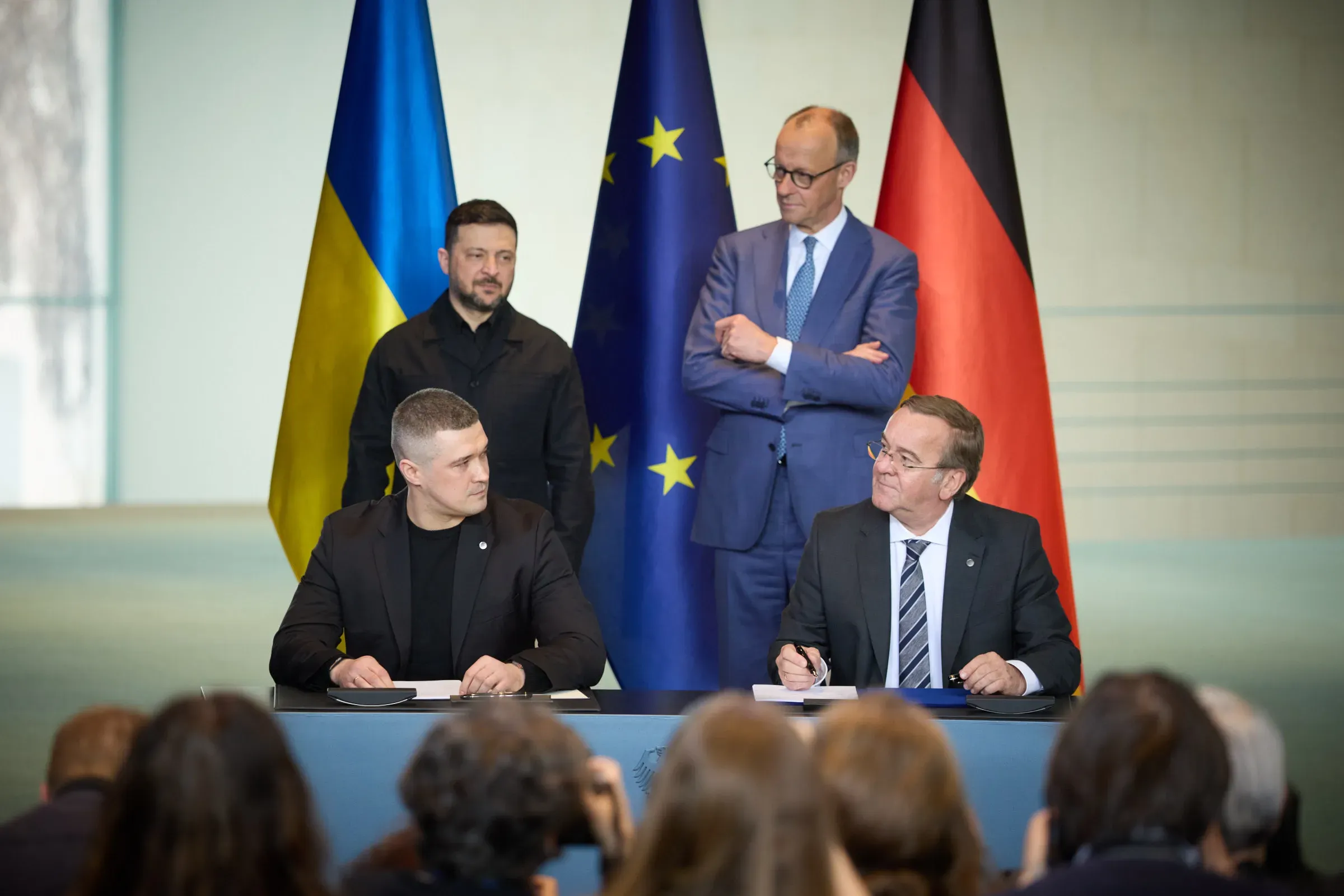 Ukraine and Germany sign a memorandum on data exchange between the Ministry of Defence of Ukraine and the Federal Ministry of Defence of Germany