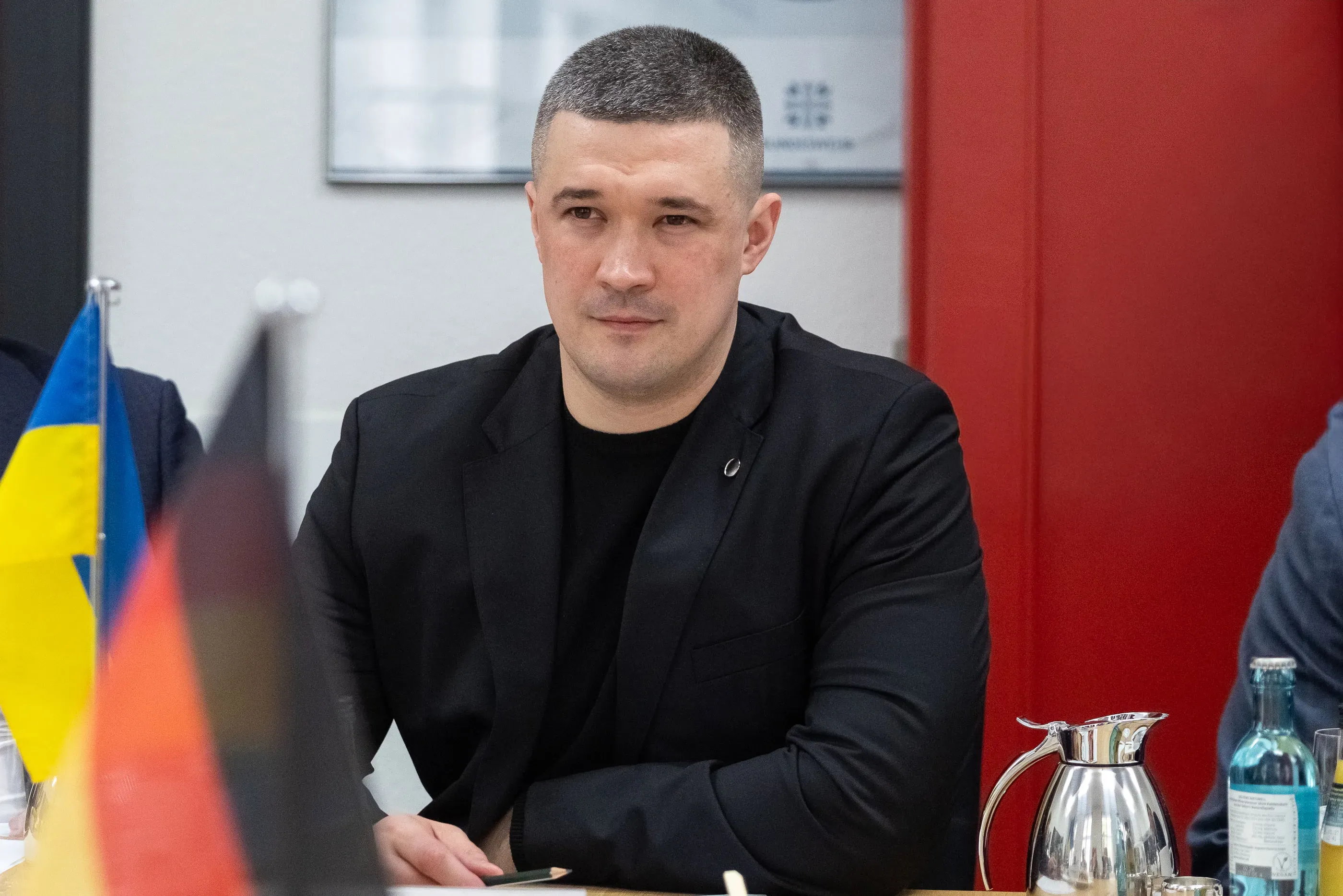 Ukraine’s Minister of Defence speaks at intergovernmental consultations in Germany