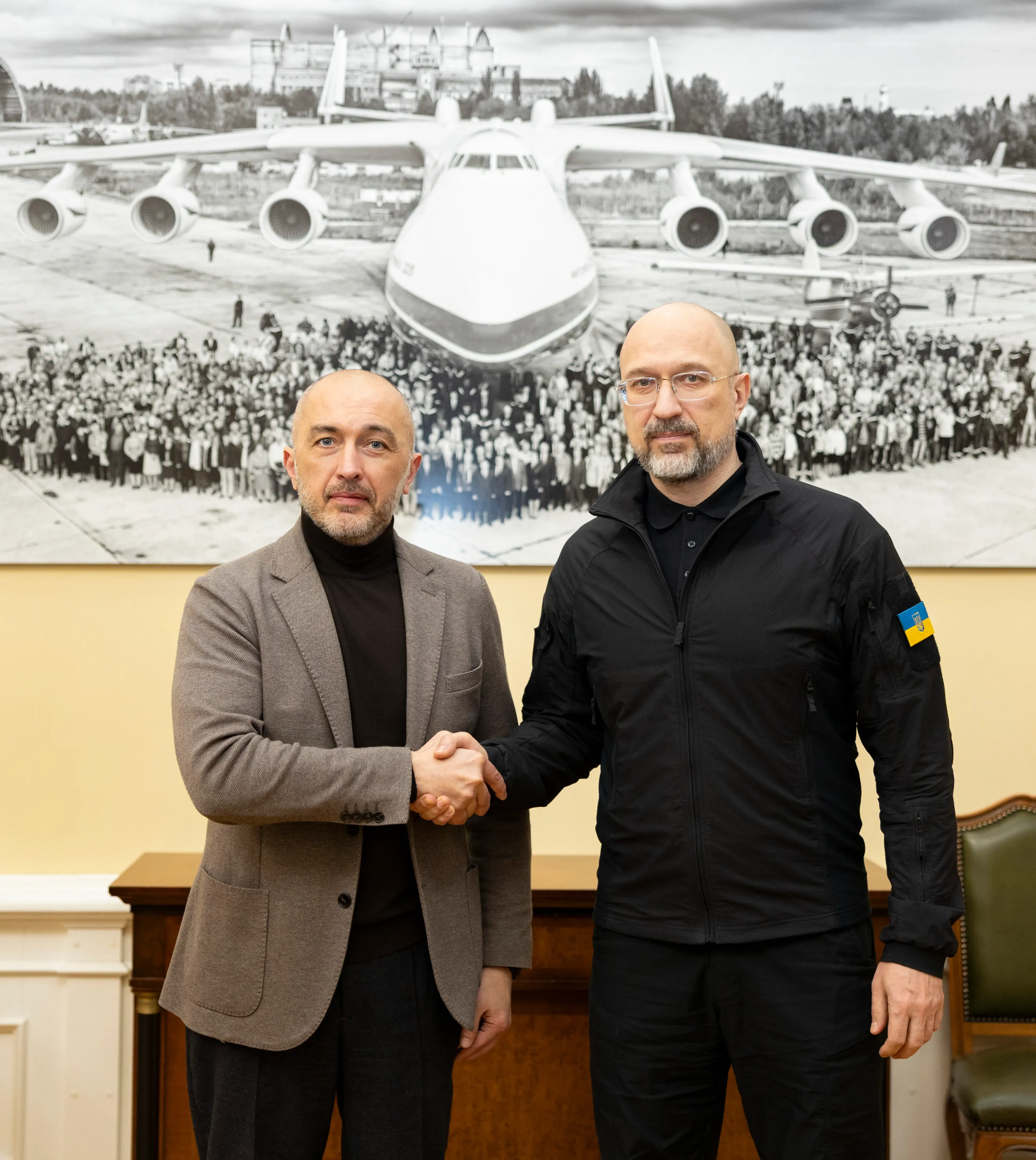 Міністр оборони України Денис Шмигаль Голова Національного банку України Андрій Пишний