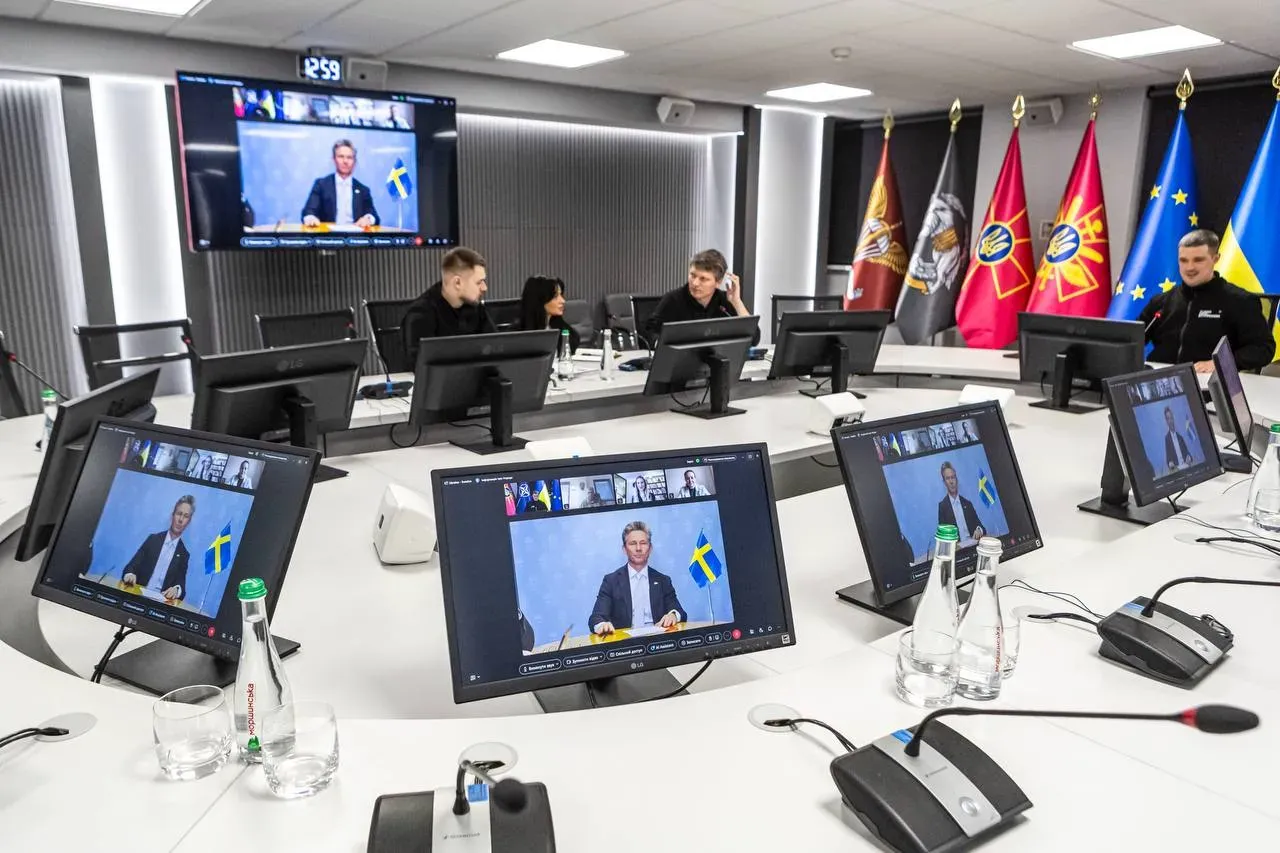 A conversation between Ukraine’s Defence Minister Mykhailo Fedorov and Sweden’s Minister of Defence Pål Jonson