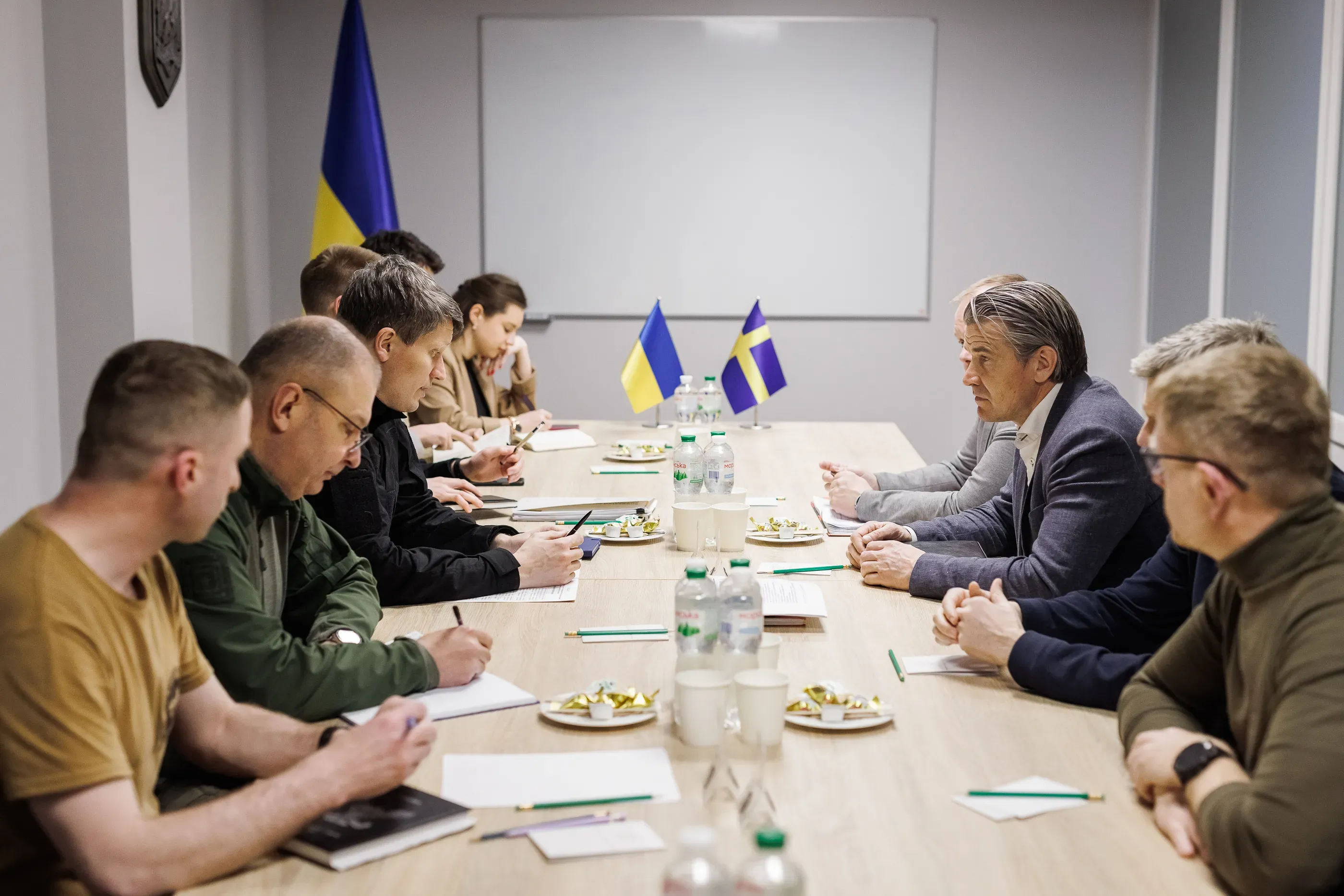 Україна та Швеція продовжують розвивати стратегічну співпрацю у сфері ОПК
