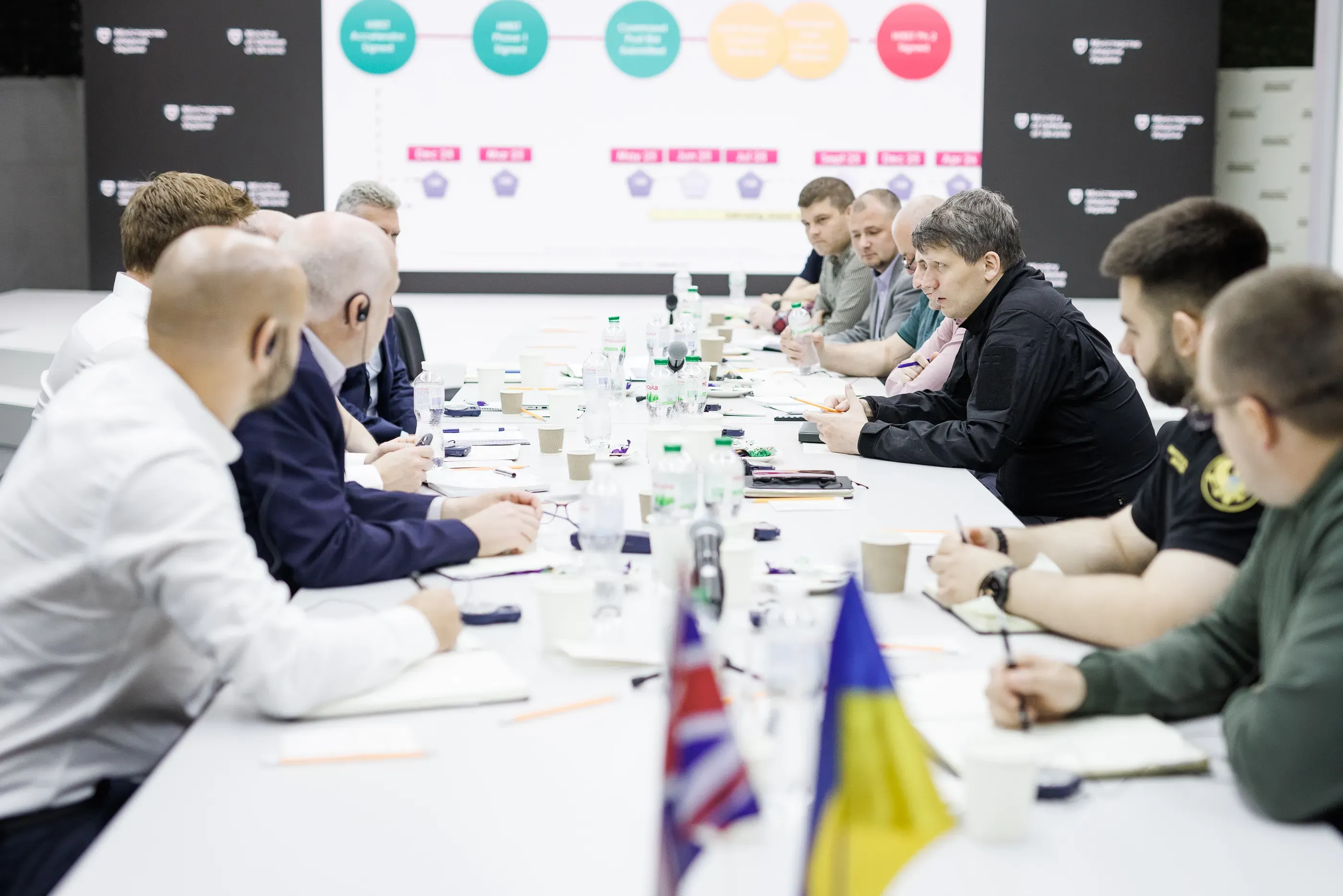Перший заступник міністра оборони України Сергій Боєв провів зустріч з делегацією міністерства оборони Великої Британії та представниками компанії Thales UK