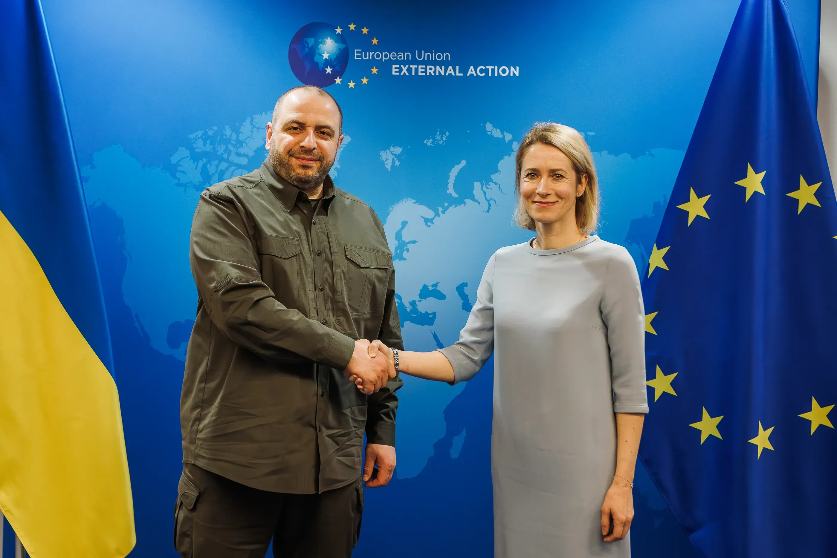 ЄС готує нові ініціативи для підтримки України – зустріч Рустема Умєрова з Каєю Каллас