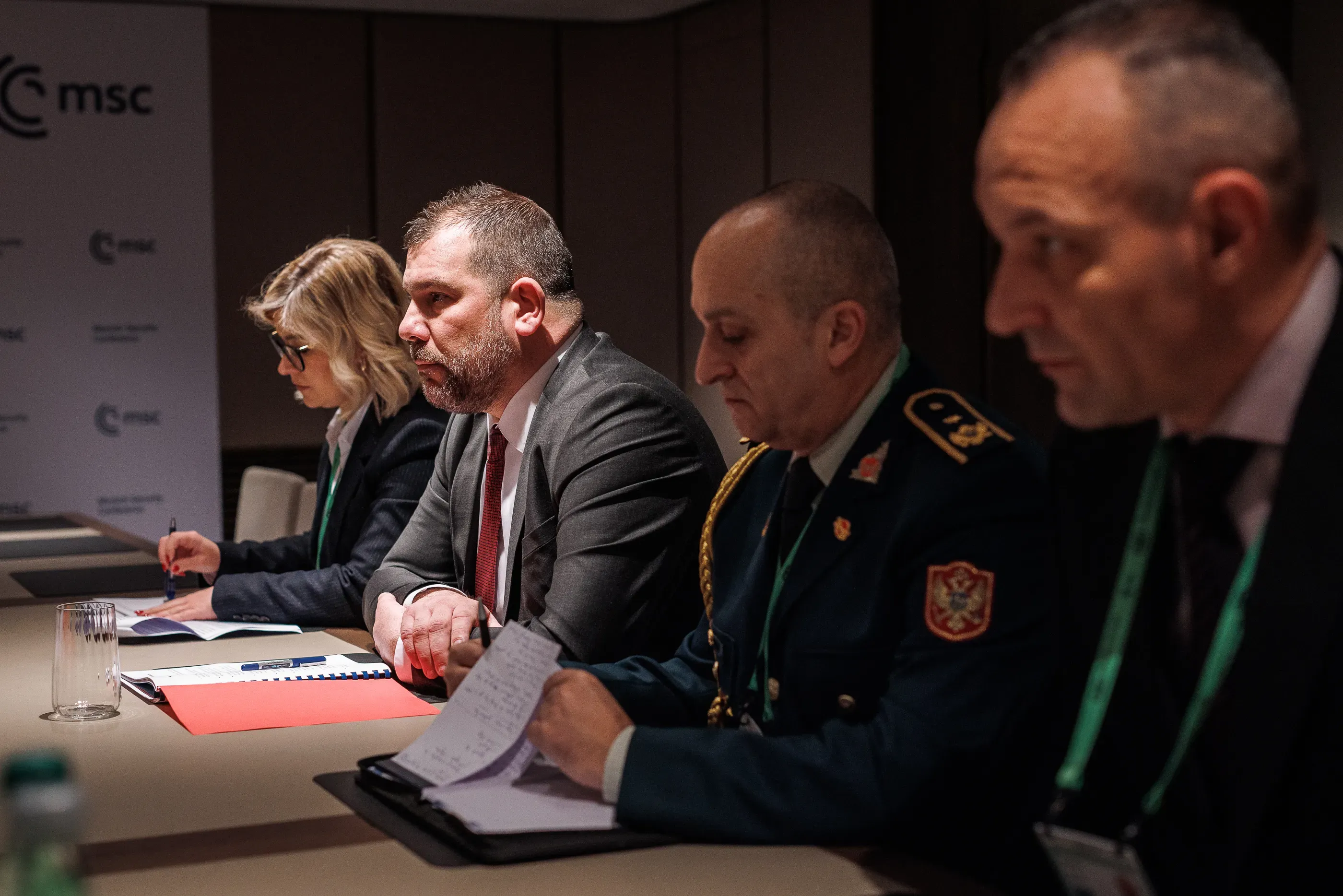  Міністр оборони Чорногорії Драгано Крапович на зустрічі з Рустемом Умєровим