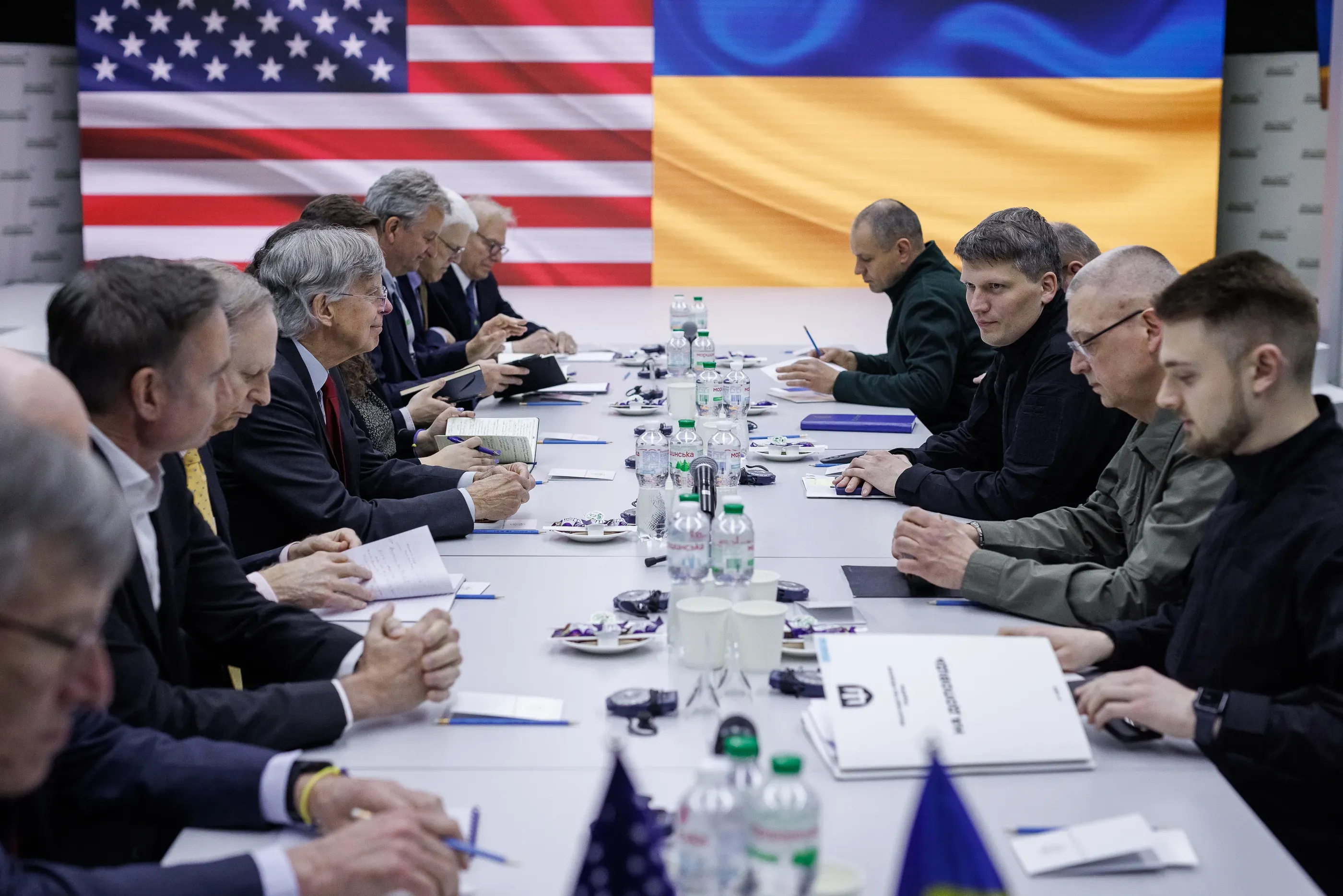 Перший заступник міністра оборони Сергій Боєв ознайомив делегацію Atlantic Council з безпековою ситуацією