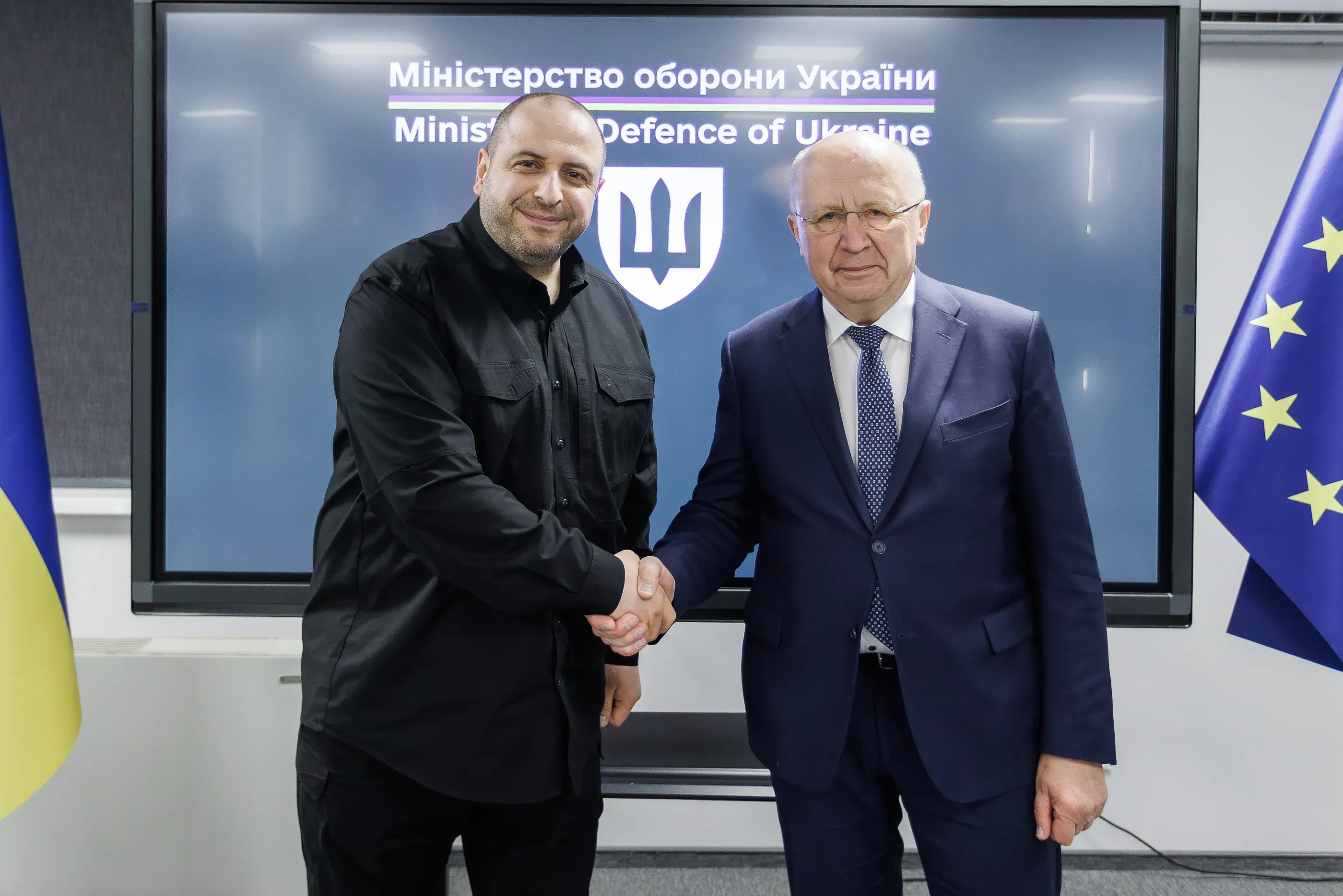 Рустем Умєров і Андрюс Кубілюс обговорили посилення підтримки українського ОПК з боку ЄС