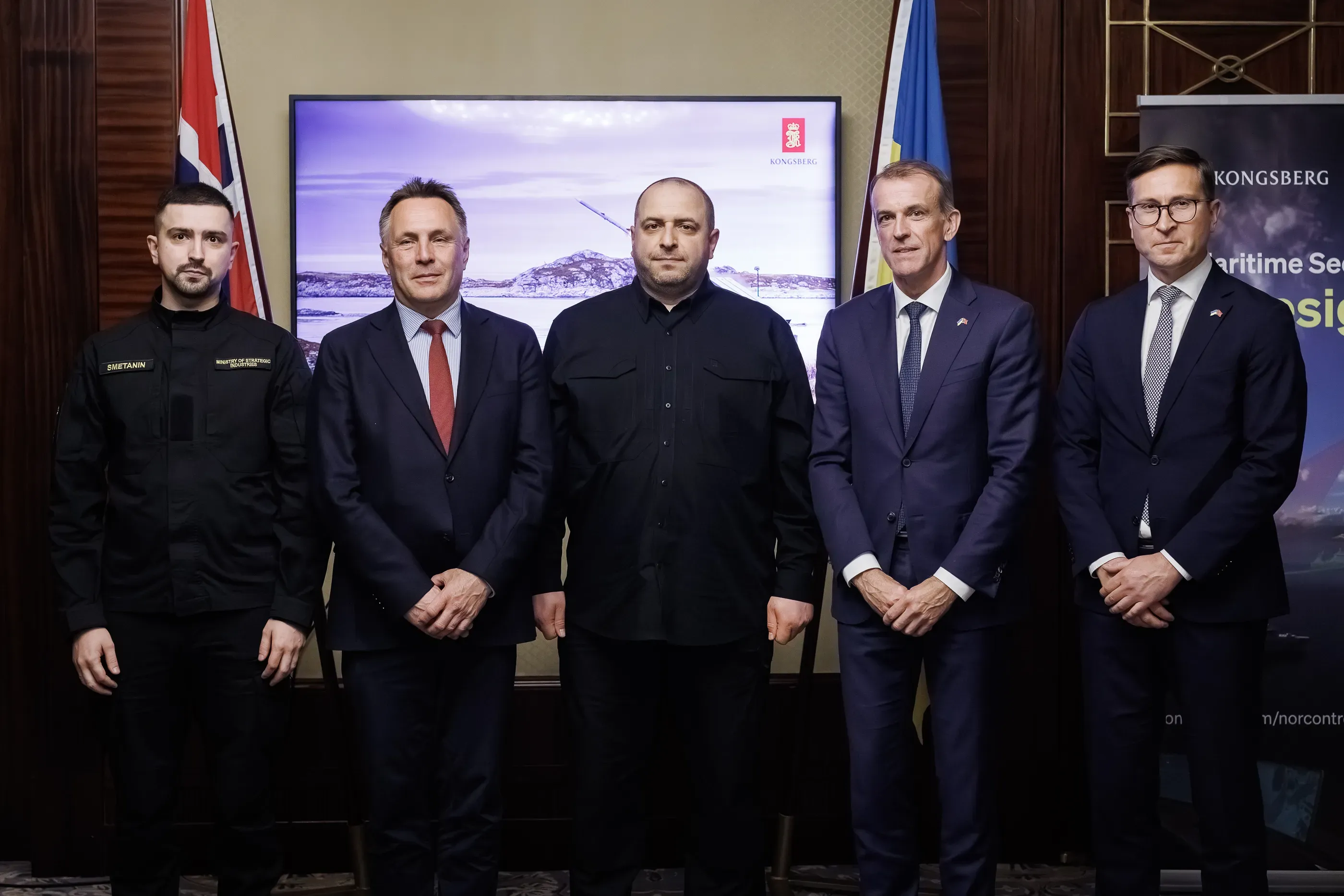 Працюємо з компанією Kongsberg над рішеннями щодо посилення захисту населення і критичної інфраструктури – Рустем Умєров