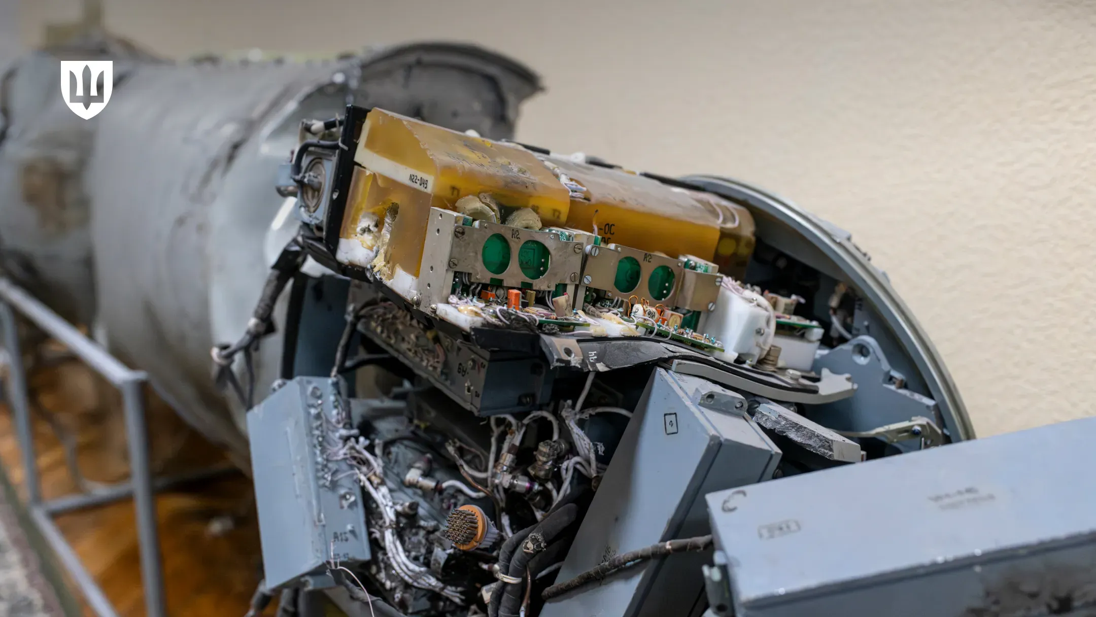 Part of the Kalibr missile