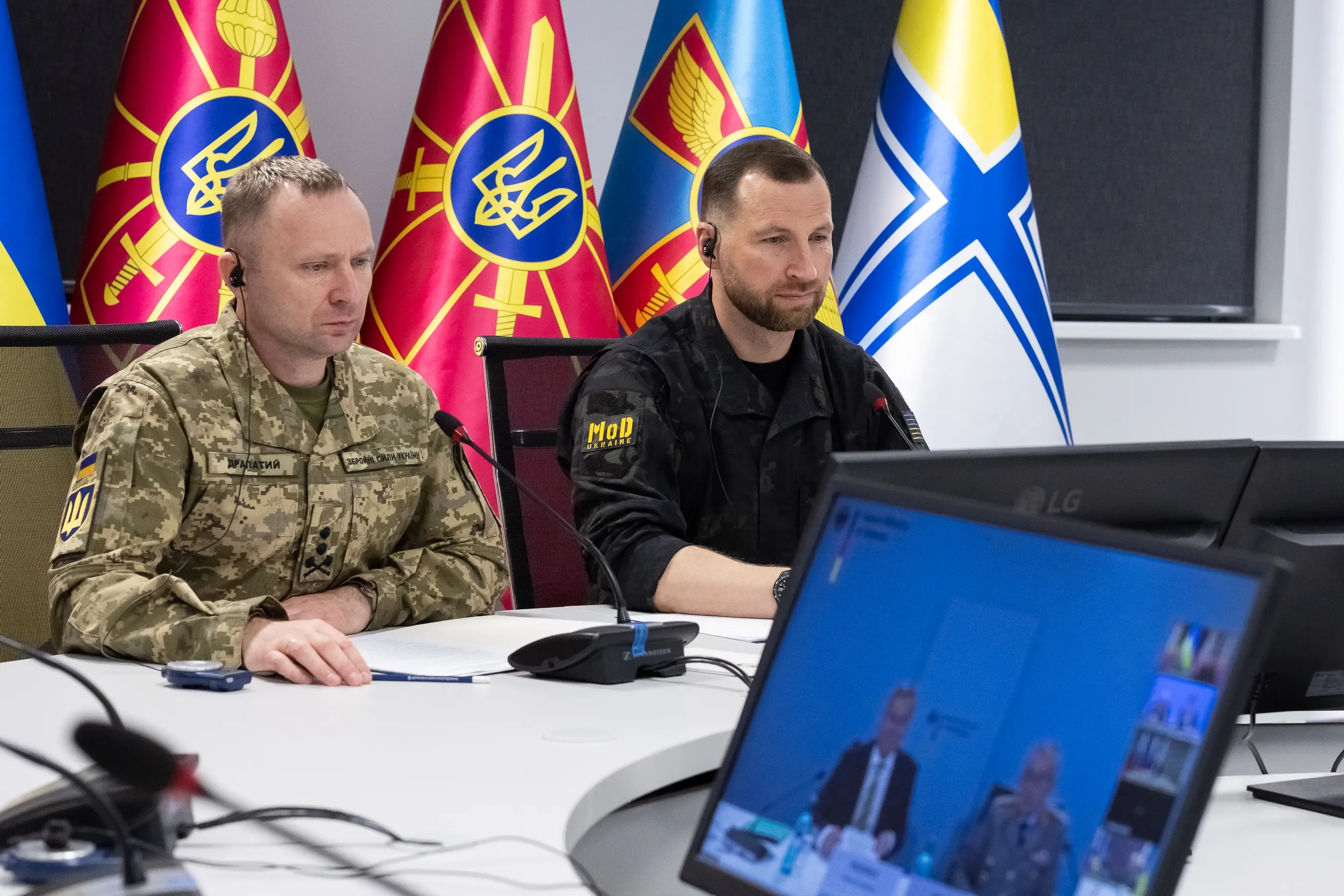 Євгеній Хмара та Михайло Драпатий уперше взяли участь у засіданні в форматі «Рамштайн»