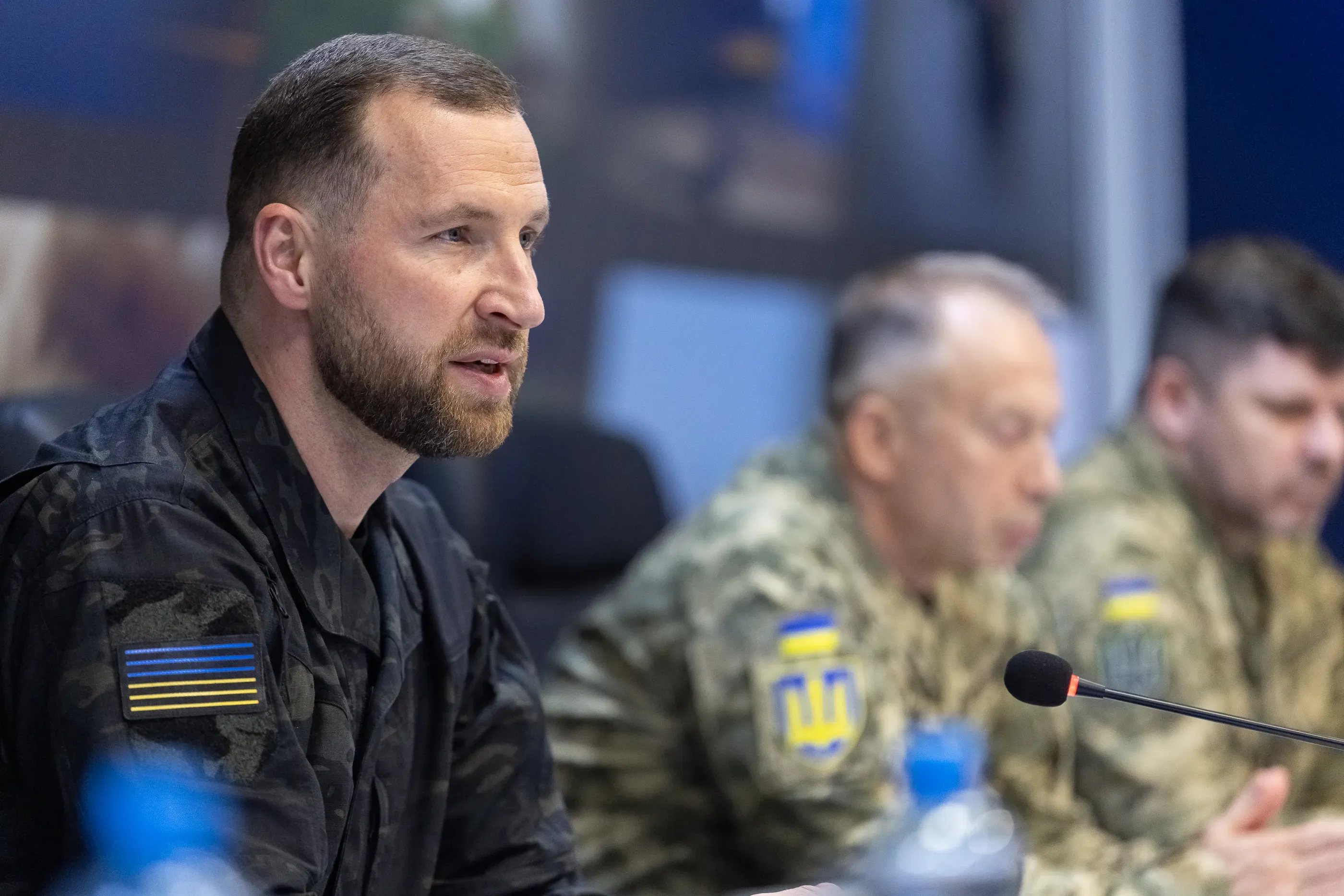 Evgeniy Khmara commended the work of Oleksandr Syrskyi and Andrii Hnatov