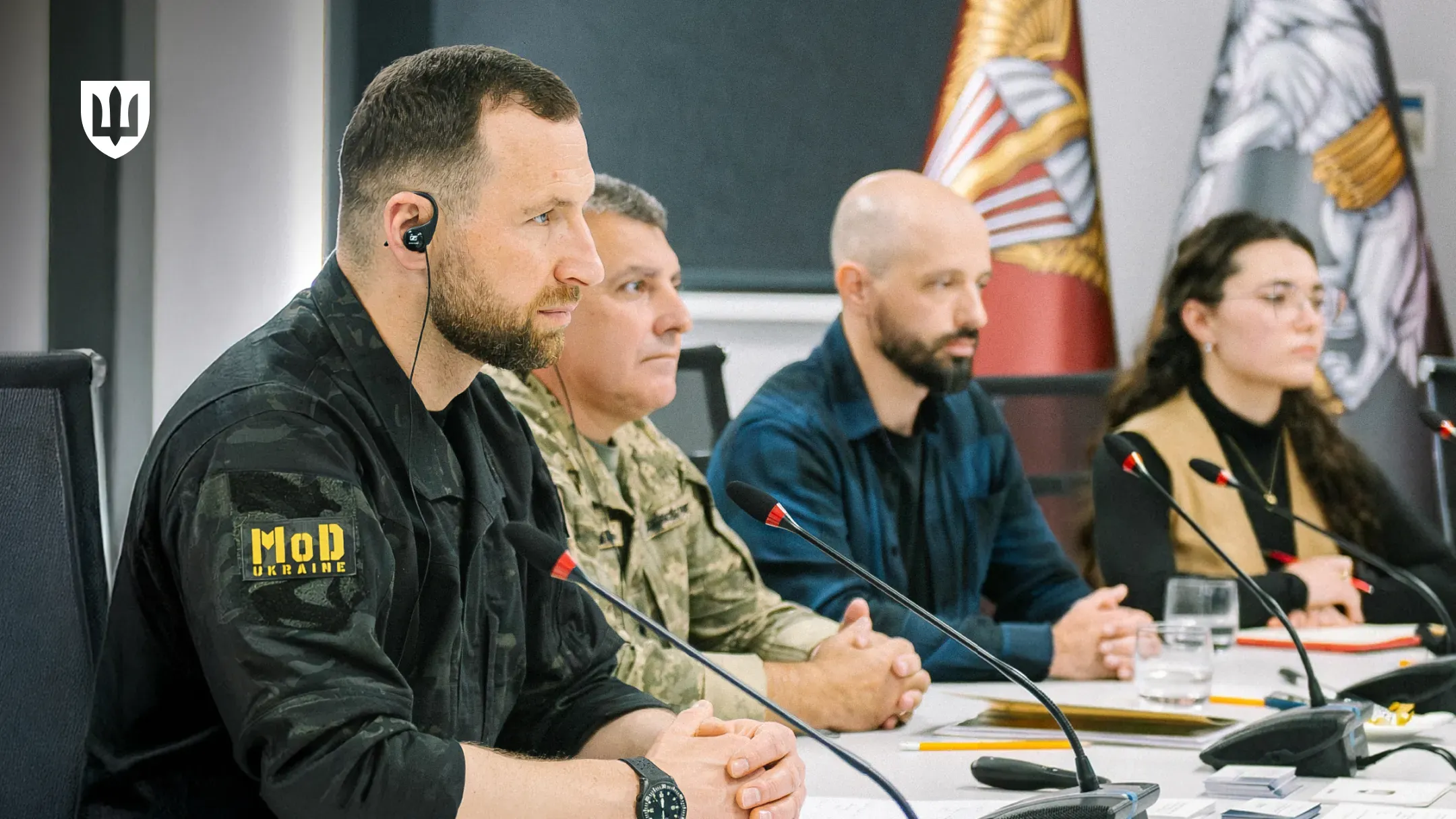 Євгеній Хмара під час зустрічі з естонським колегою