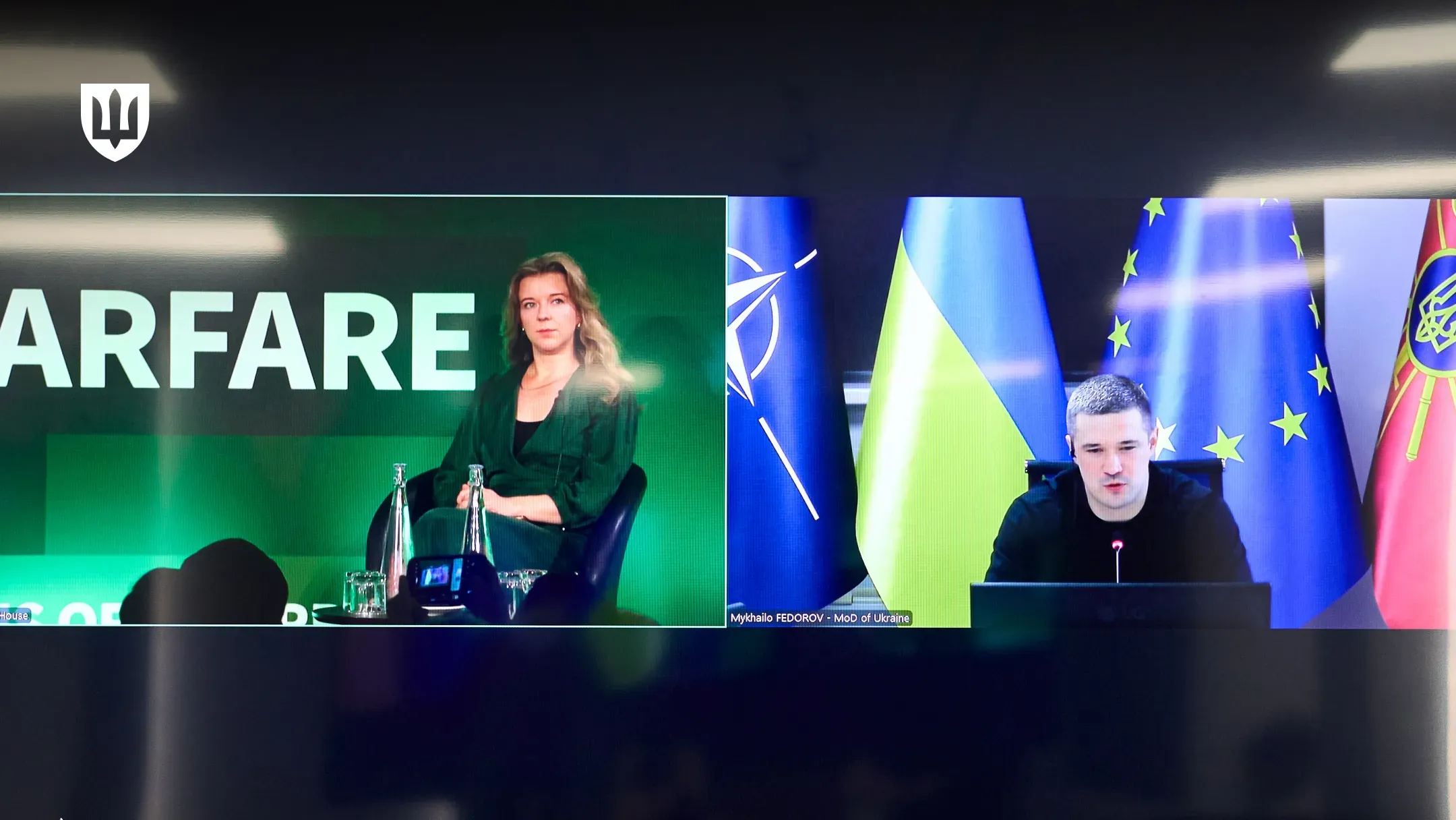 Михайло Федоров та Дарія Должикова, старша наукова співробітниця RUSI