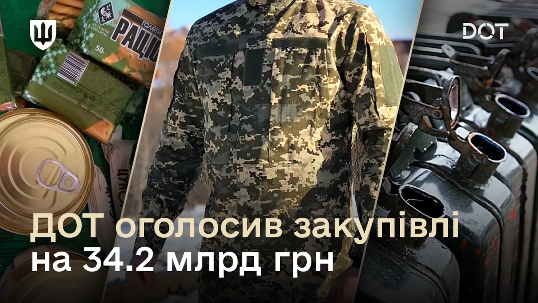 Міноборони забезпечує завчасне планування тилового забезпечення ЗСУ на 2025 рік – ДОТ оголосив закупівлі на 34.2 млрд грн