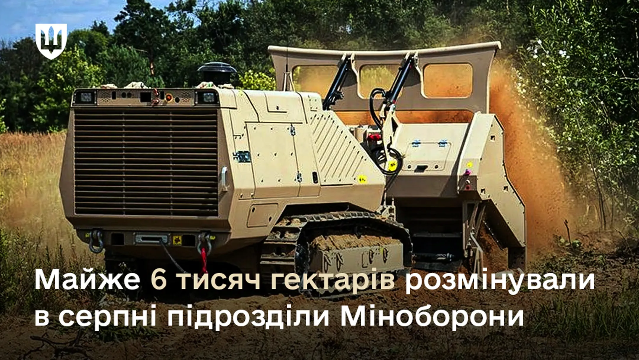 Усього за місяць підрозділи розмінування виявили та знешкодили 8 410 вибухонебезпечних предметів