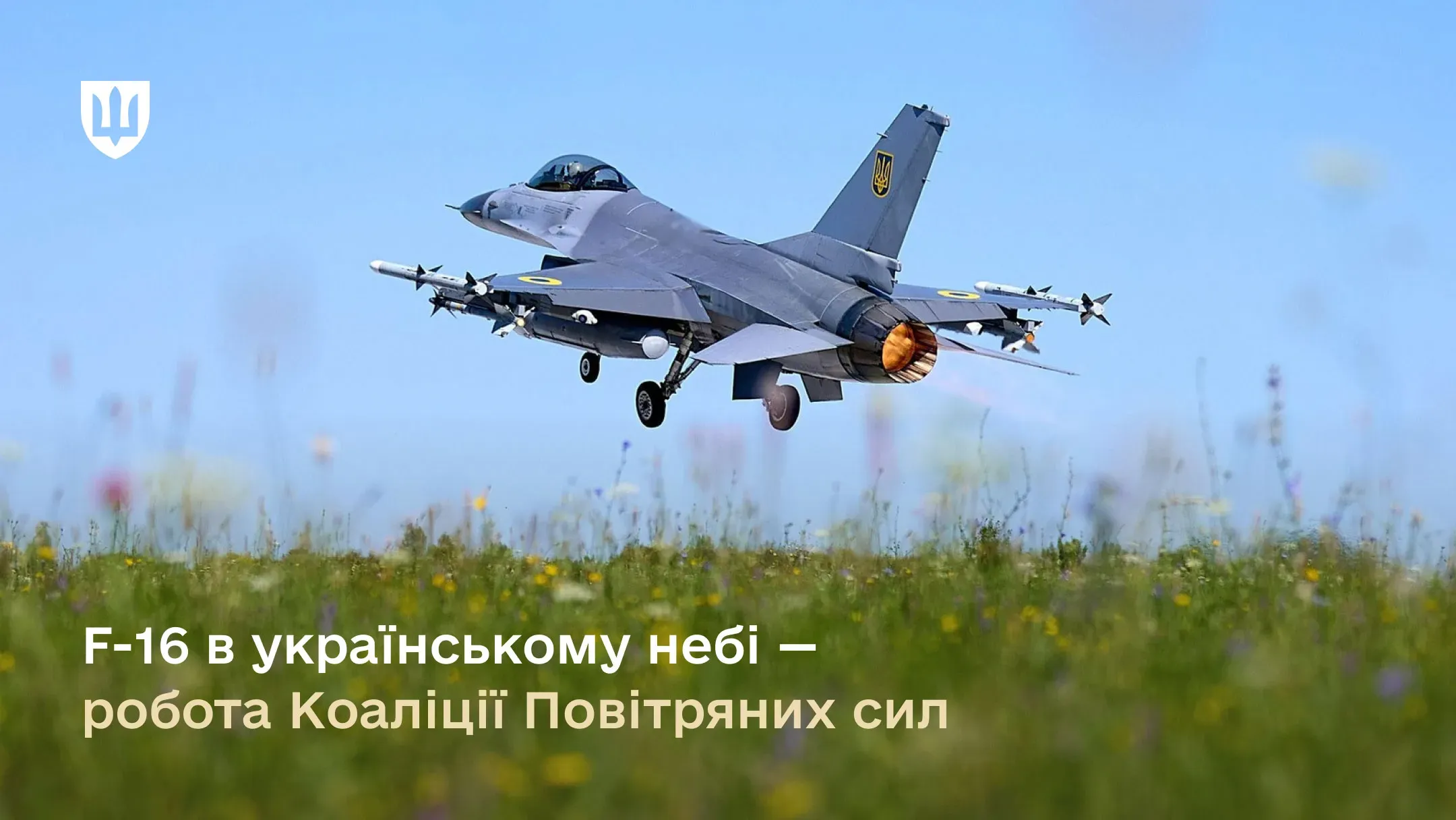 Коаліція Повітряних сил забезпечує перехід української авіації на літаки західного зразка
