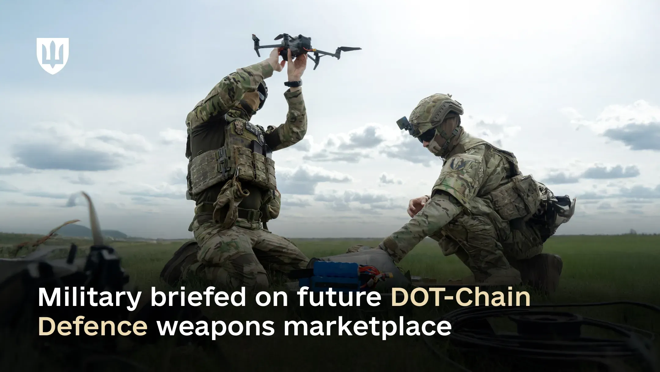 DOT-Chain Defence is a digital platform enabling military units to independently choose weapons procured using DPA funding