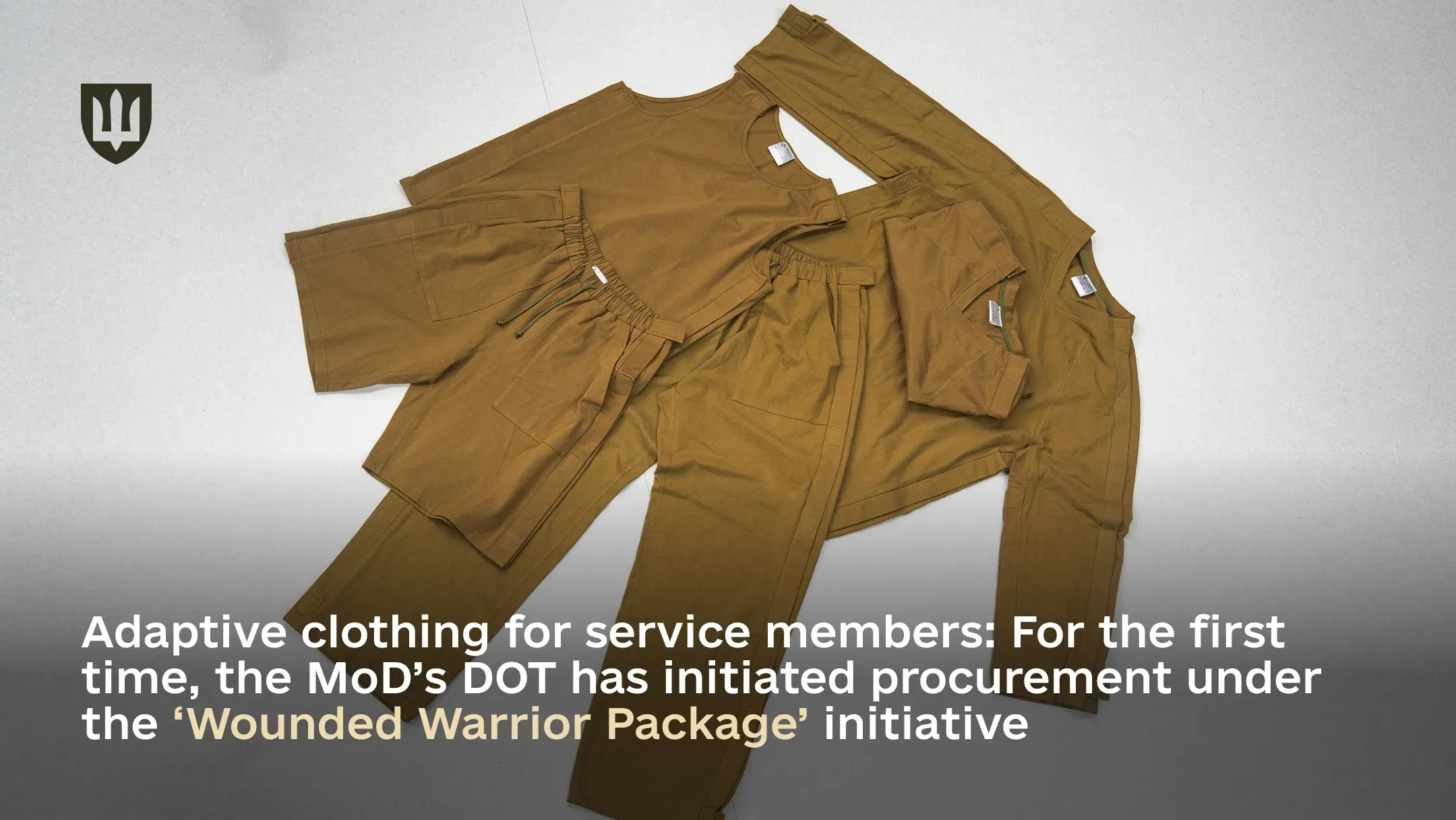 Adaptive clothing for service members: For the first time, the MoD’s DOT has initiated procurement under the ‘Wounded Warrior Package’ initiative