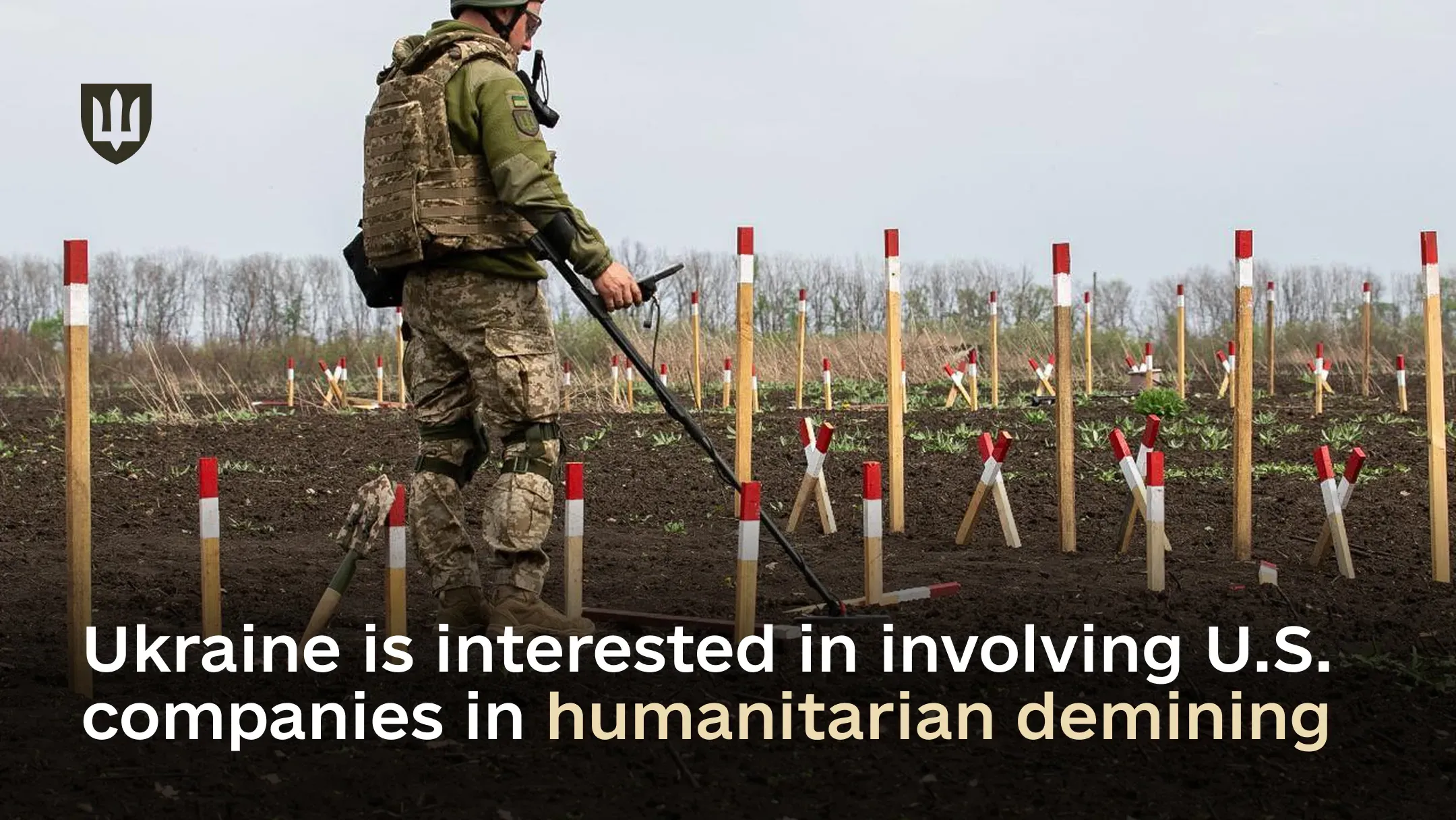 Ivan Sopiha: Ukraine is interested in involving U.S. companies in humanitarian demining