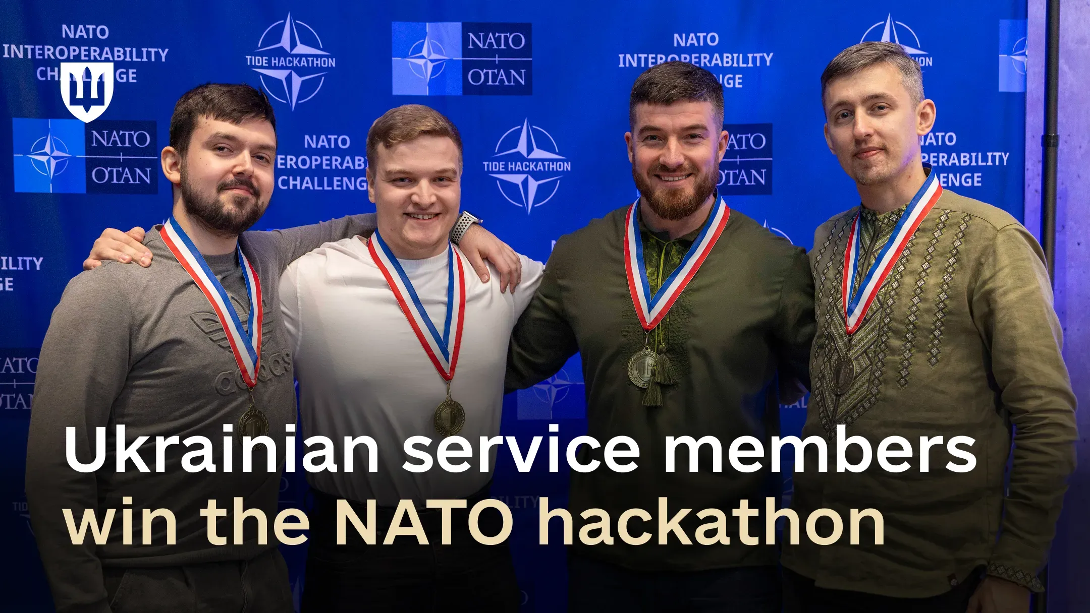 Officers of the Department of Computer Science and Intelligent Technologies of the Kruty Heroes Military Institute of Telecommunications and Information Technology, during the NATO TIDE Hackathon in Iceland.