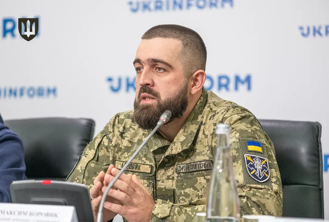 Junior Lieutenant Maksym Borovyk, Senior Officer of the Military Clothing Development Department within the Central Directorate for Logistics Support Development (CDLSD) of the Ministry of Defence of Ukraine