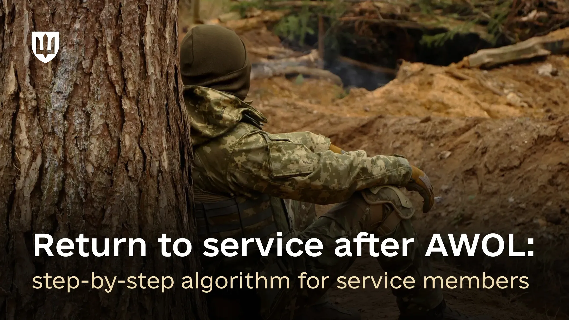Step-by-step procedure for service members wishing to return to duty after an Absence Without Leave (AWOL)