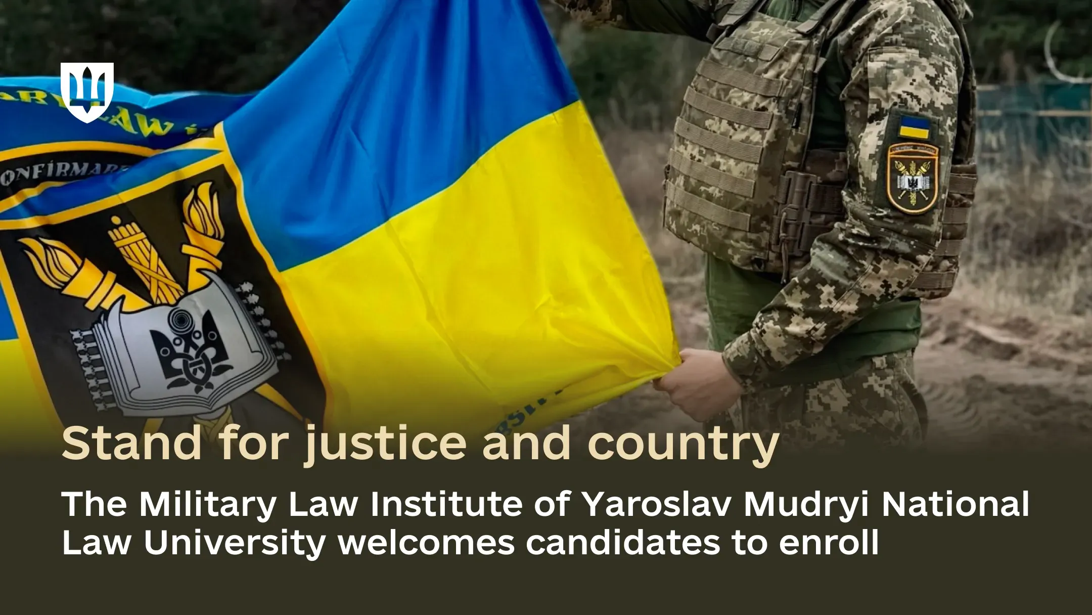 Stand for justice and country: Enroll at the Military Law Institute