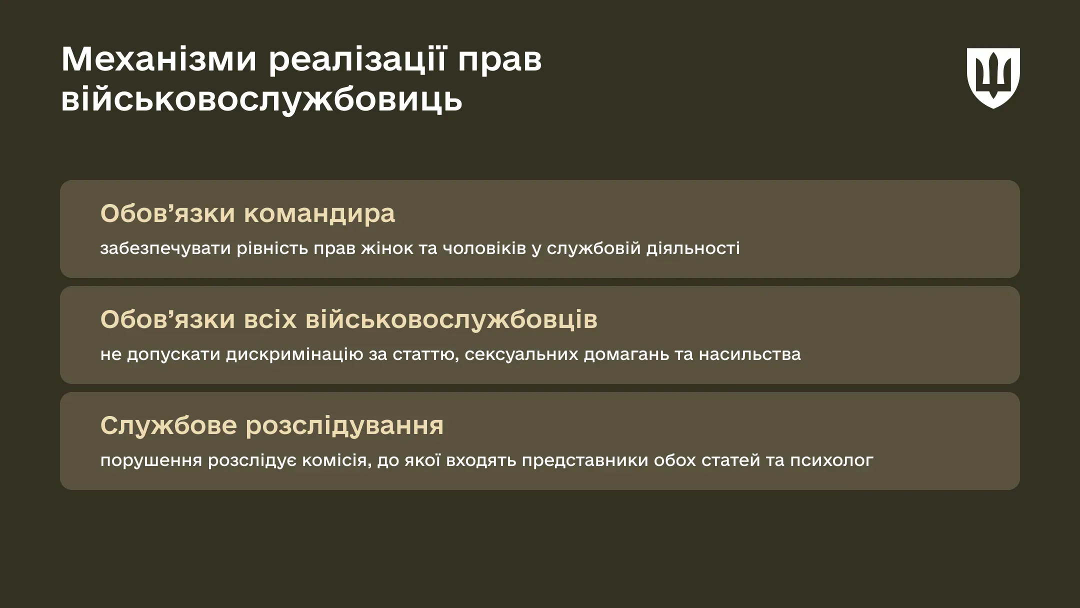 Механізм реалізації прав