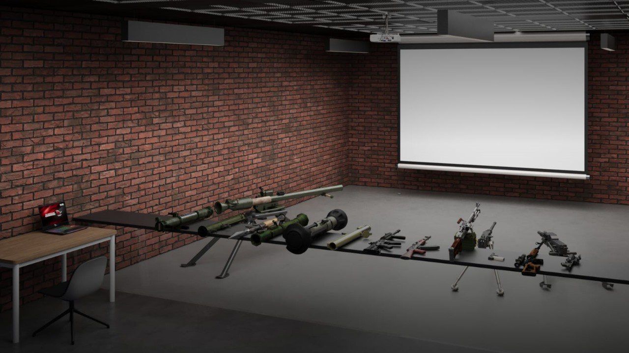 Ministry of Defense codified domestically produced interactive shooting range