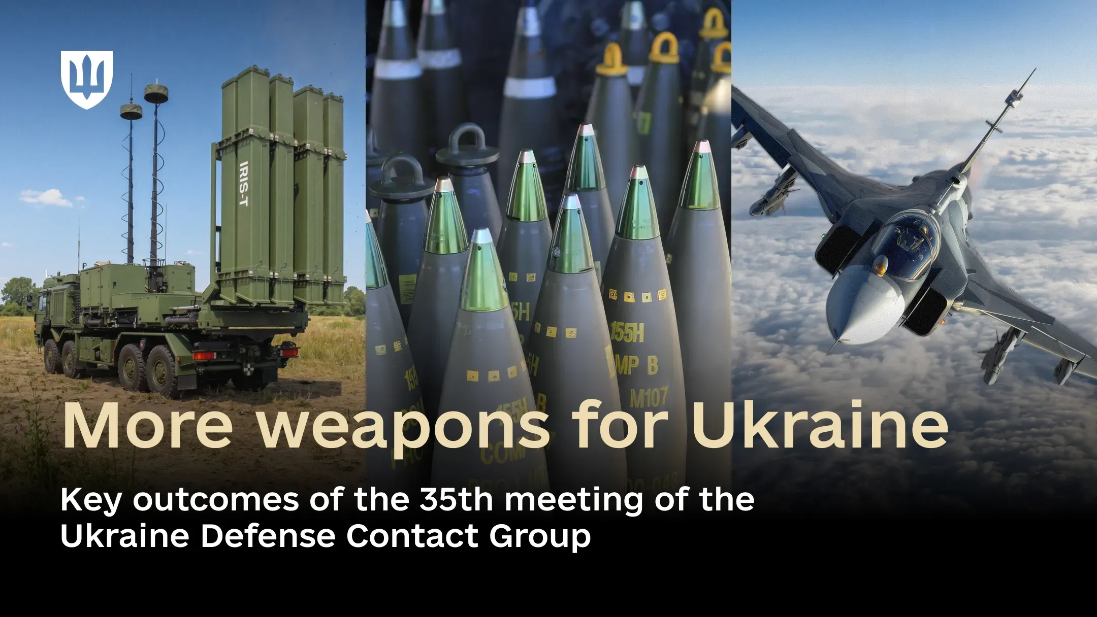 Ramstein-format partner countries announce new assistance packages for Ukraine